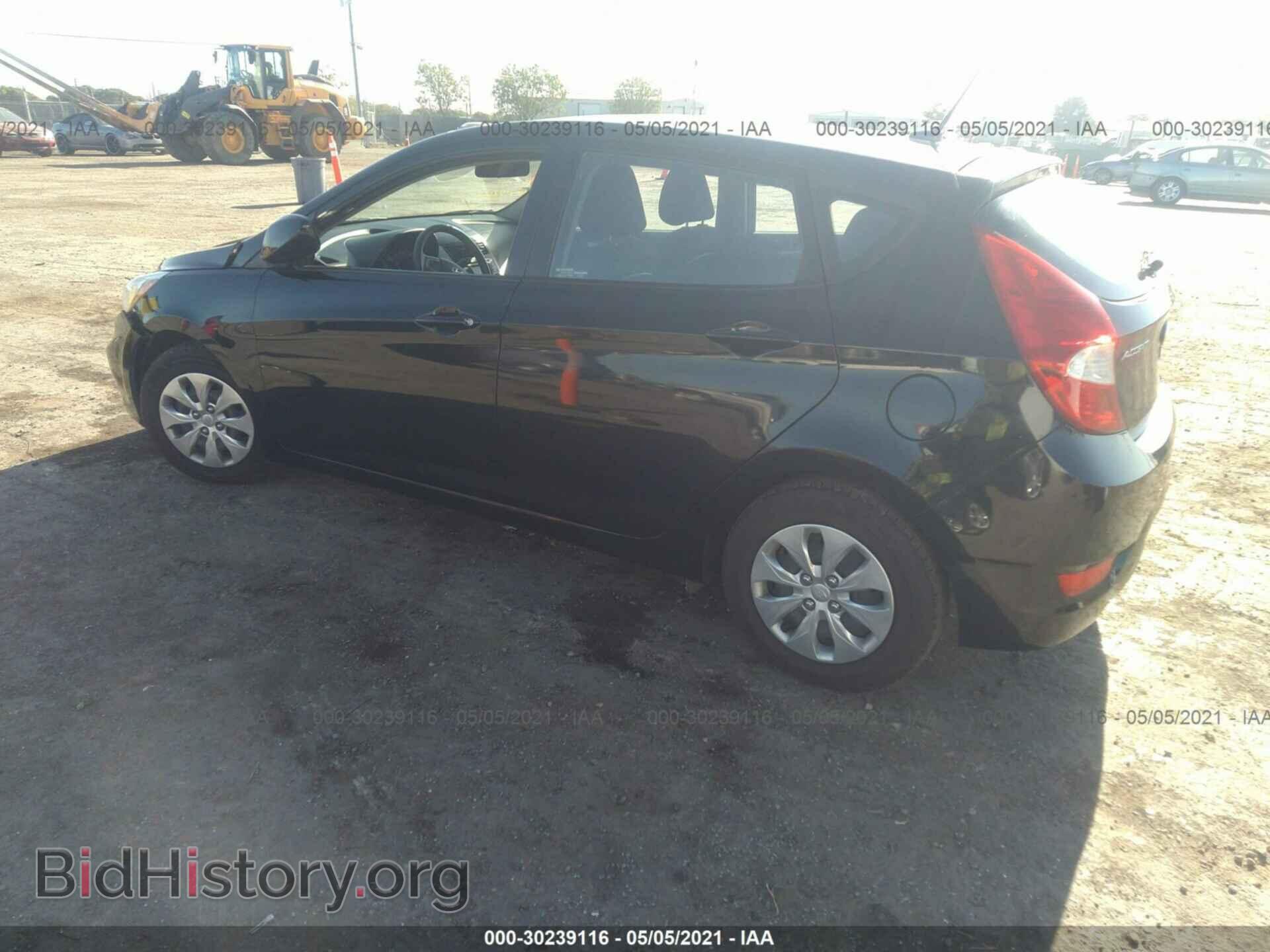 2017 HYUNDAI ACCENT - VIN: KMHCT5AE9HU353915 - Фото 3