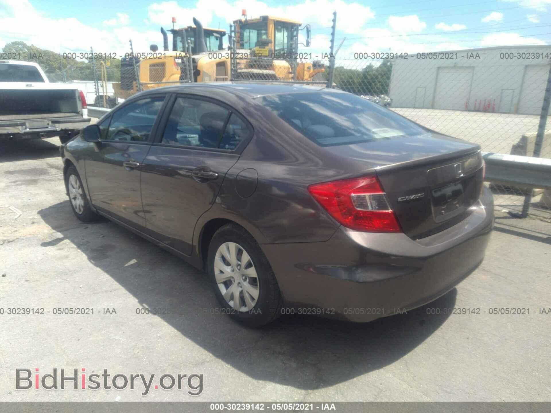 2012 HONDA CIVIC SDN - VIN: 19XFB2F58CE082350 - Фото 3