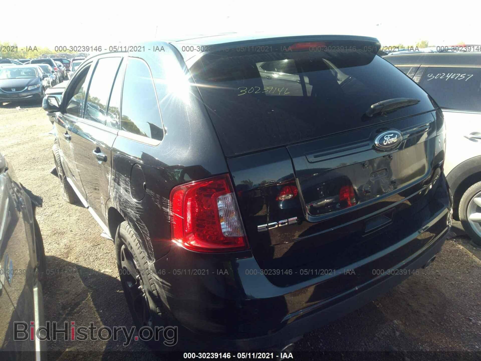 2013 FORD EDGE - VIN: 2FMDK3JC0DBE00145 - Фото 3