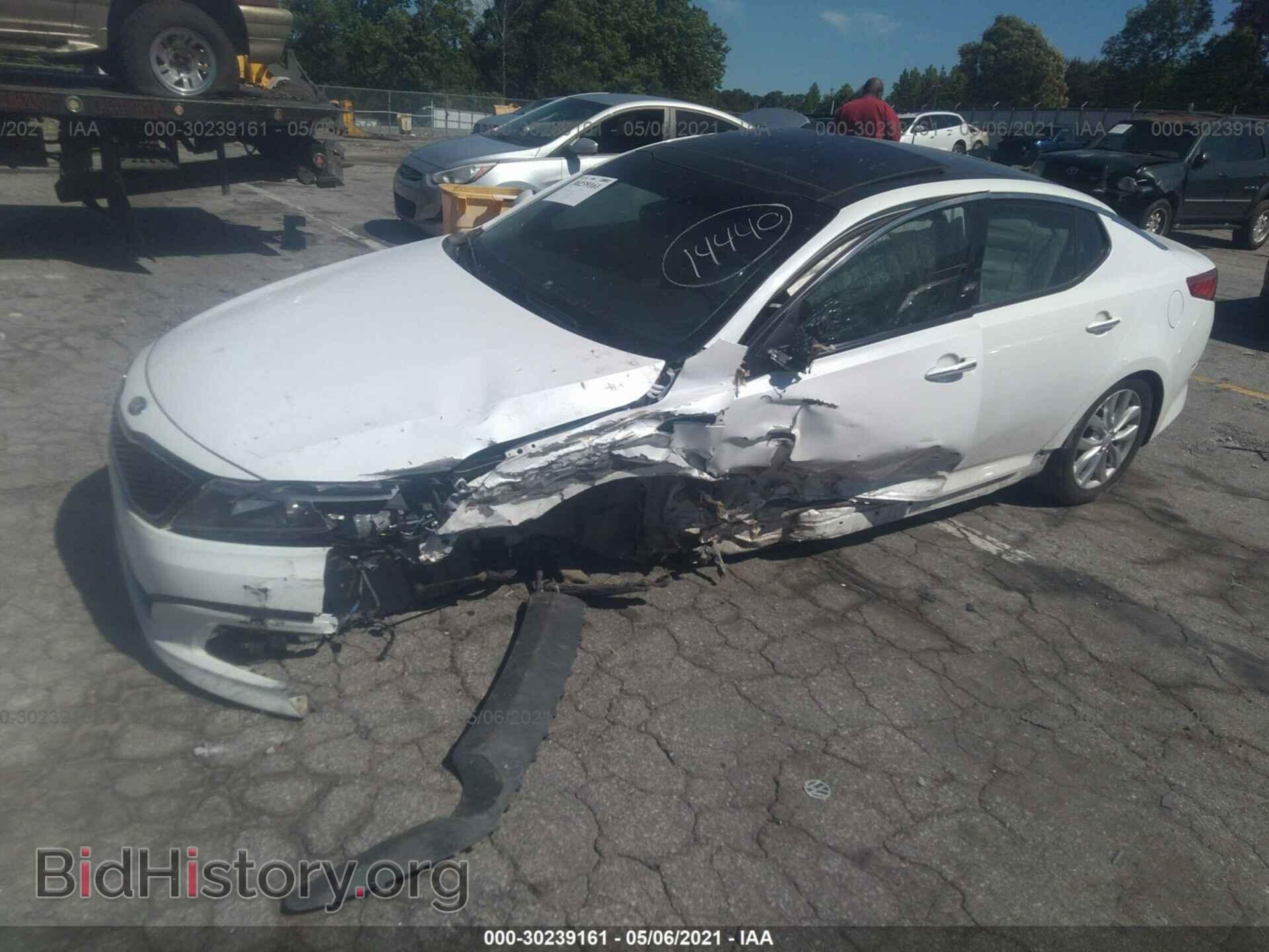 2014 KIA OPTIMA - VIN: 5XXGN4A70EG313655 - Фото 2