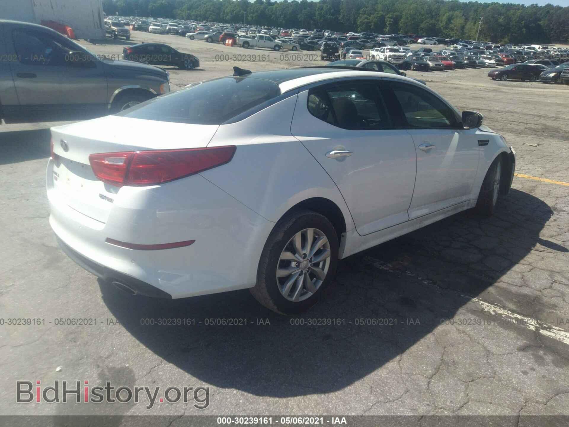 2014 KIA OPTIMA - VIN: 5XXGN4A70EG313655 - Фото 4