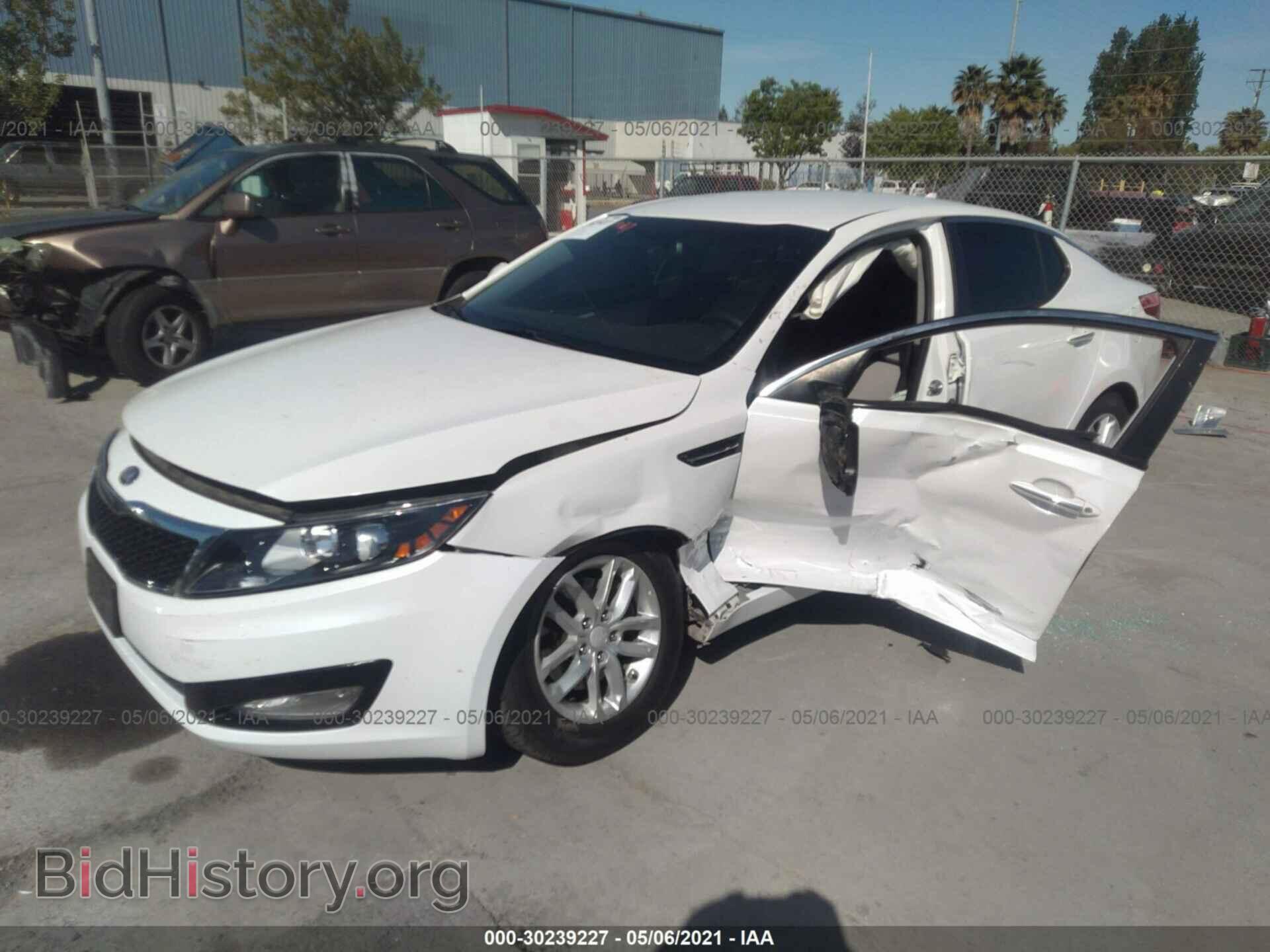 2013 KIA OPTIMA - VIN: KNAGM4A72D5413954 - Фото 2