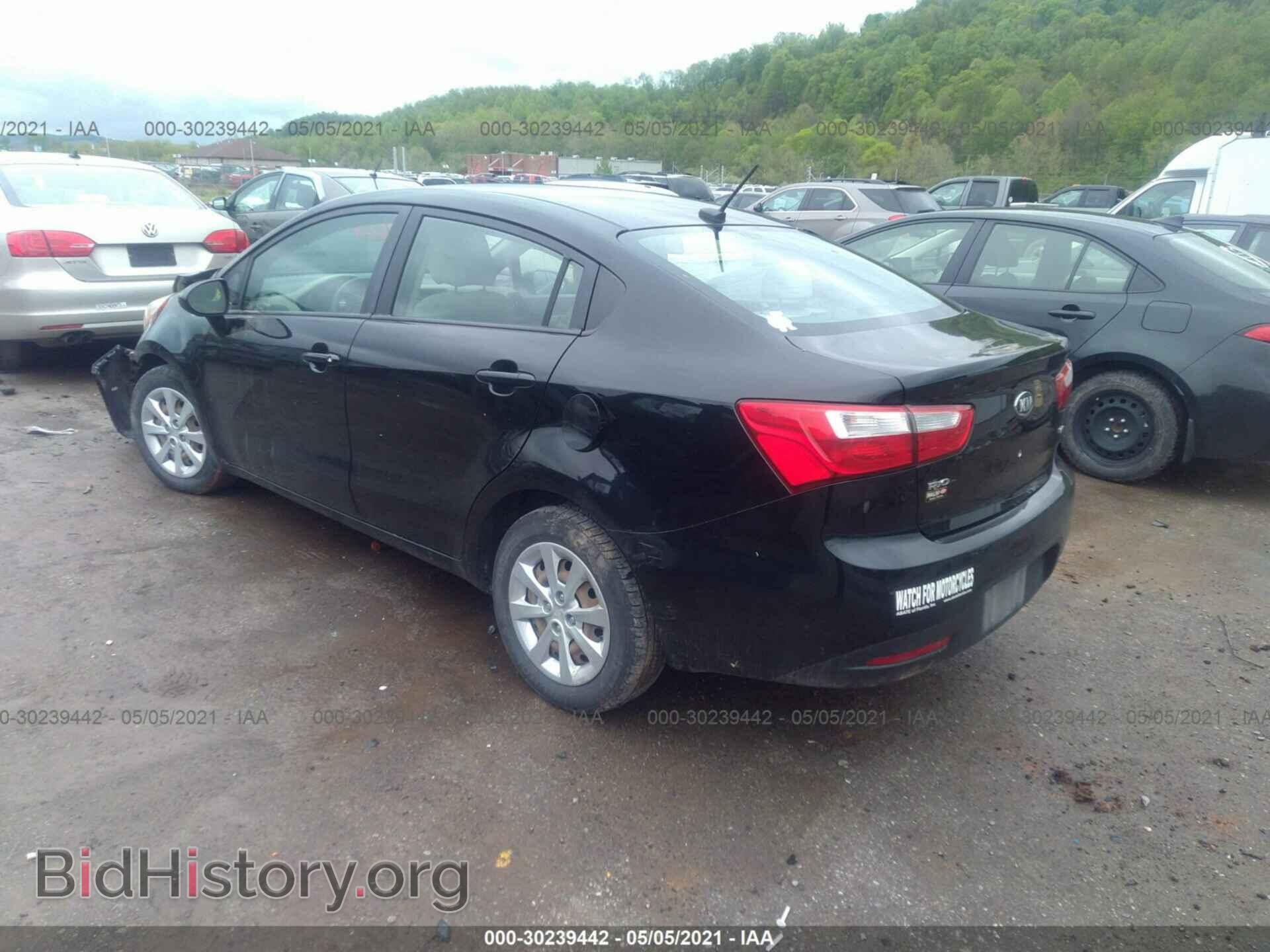2013 KIA RIO - VIN: KNADM4A38D6177546 - Фото 3