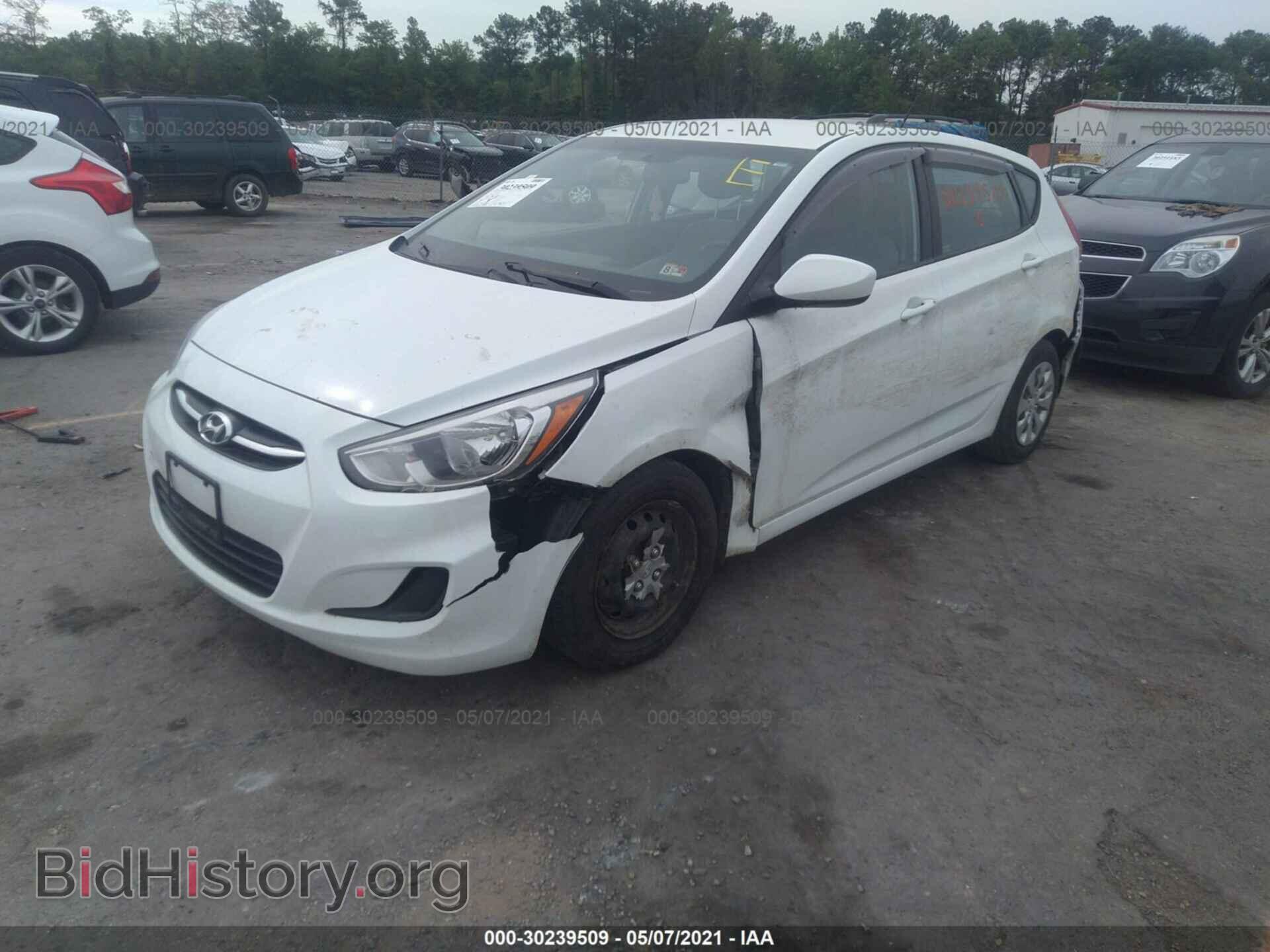 2016 HYUNDAI ACCENT - VIN: KMHCT5AE7GU243945 - Фото 2