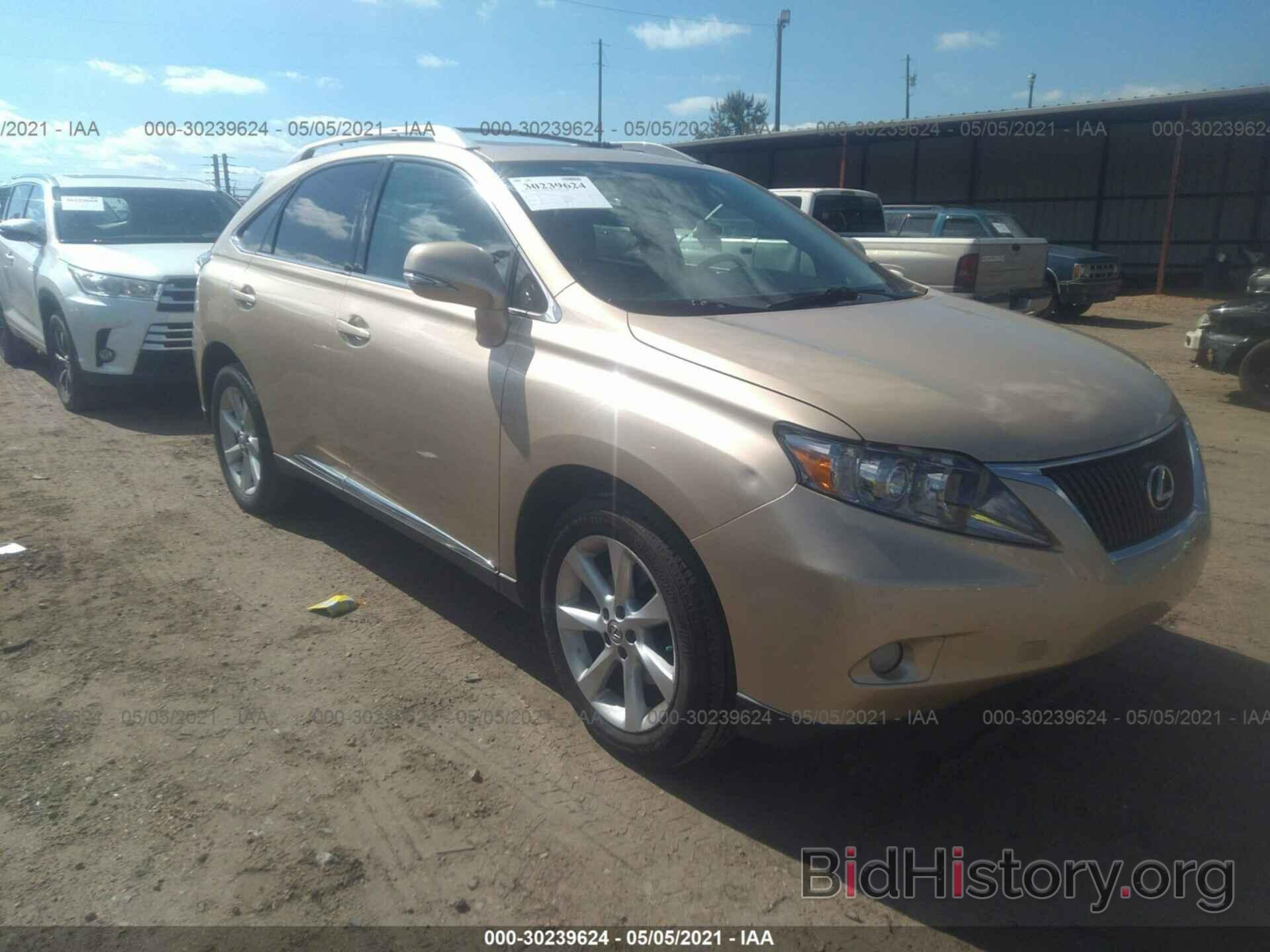 Photo 2T2ZK1BA7AC004868 - LEXUS RX 350 2010