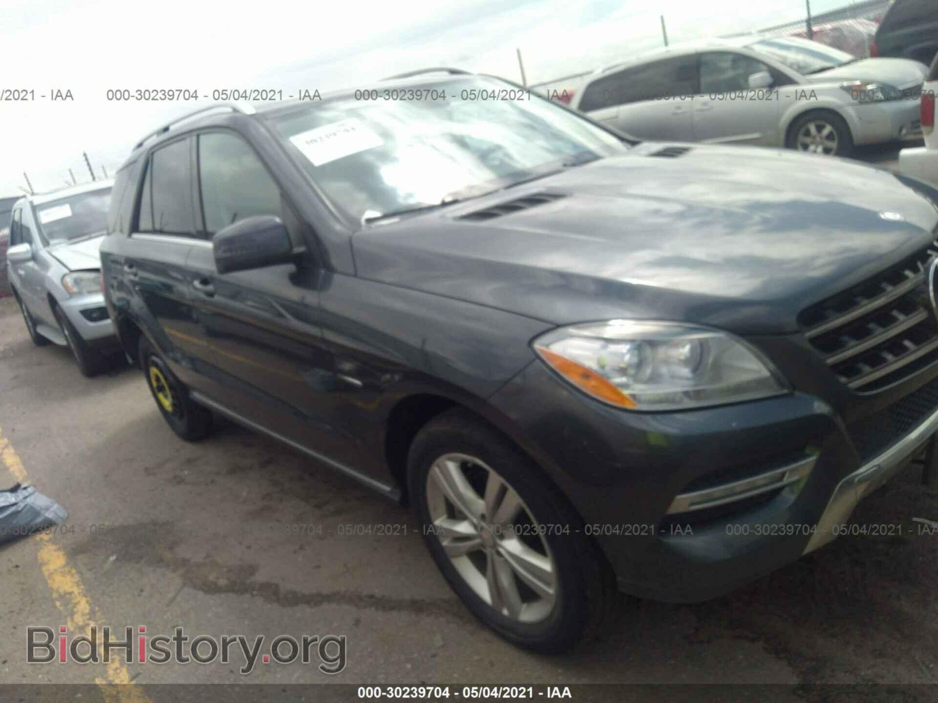 Photo 4JGDA5HB3CA081510 - MERCEDES-BENZ M-CLASS 2012