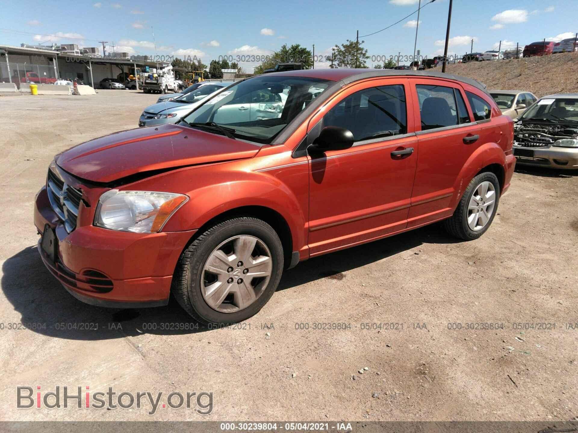 2007 DODGE CALIBER - VIN: 1B3HB48B67D540502 - Фото 2