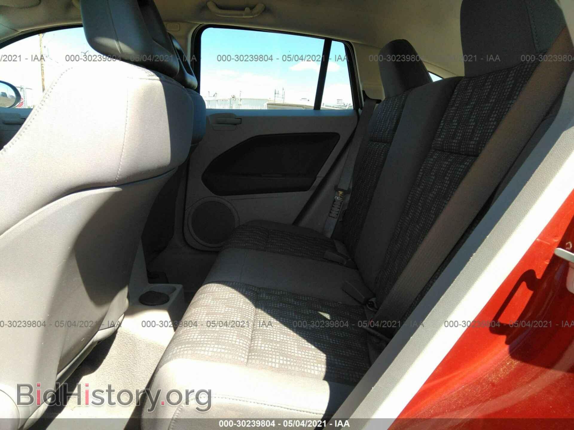 2007 DODGE CALIBER - VIN: 1B3HB48B67D540502 - Фото 8