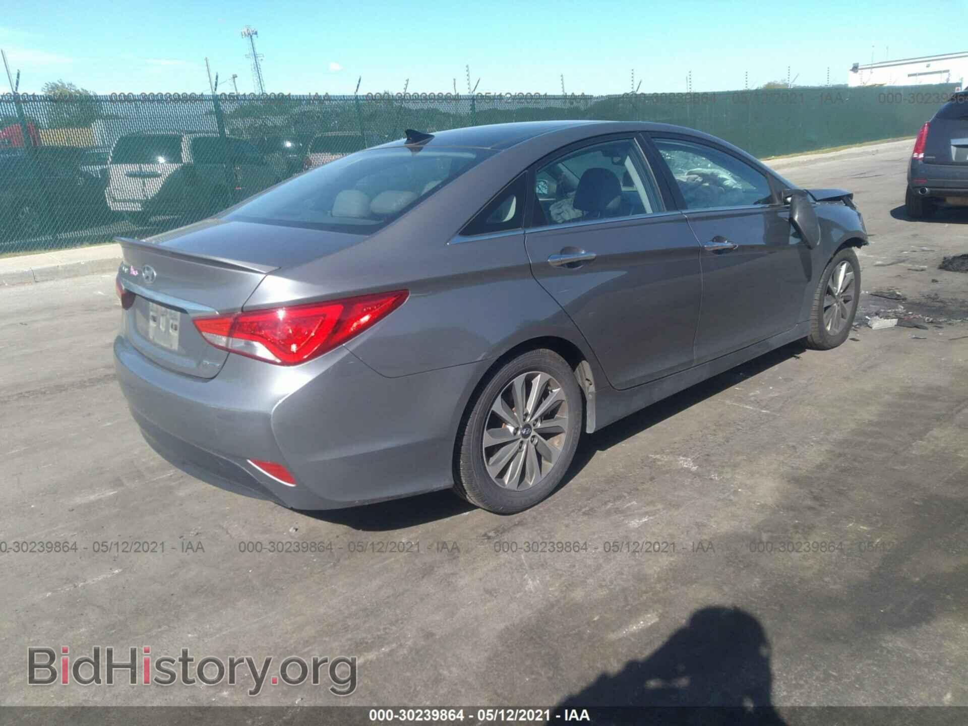 2014 HYUNDAI SONATA - VIN: 5NPEC4AC5EH915529 - Фото 4