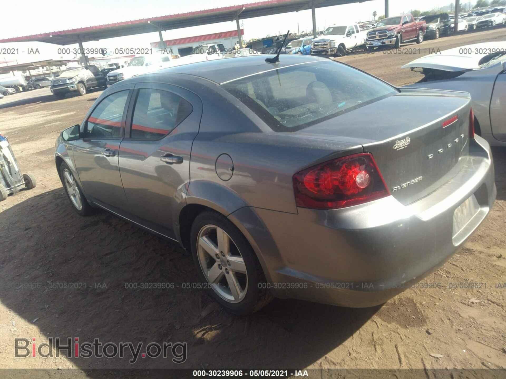 2013 DODGE AVENGER - VIN: 1C3CDZAB1DN607222 - Фото 3
