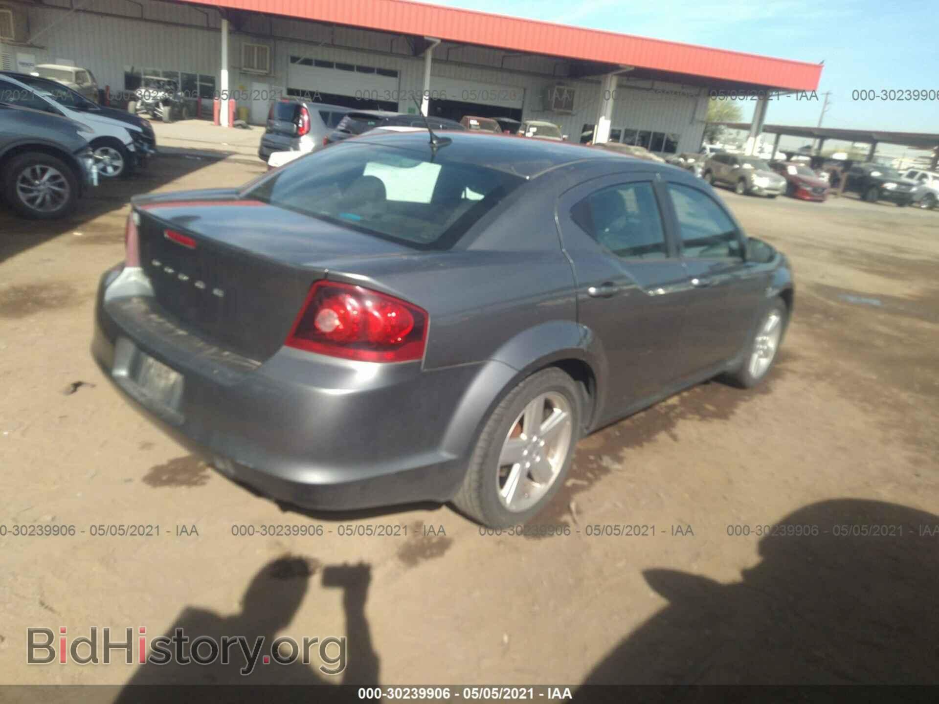 2013 DODGE AVENGER - VIN: 1C3CDZAB1DN607222 - Фото 4