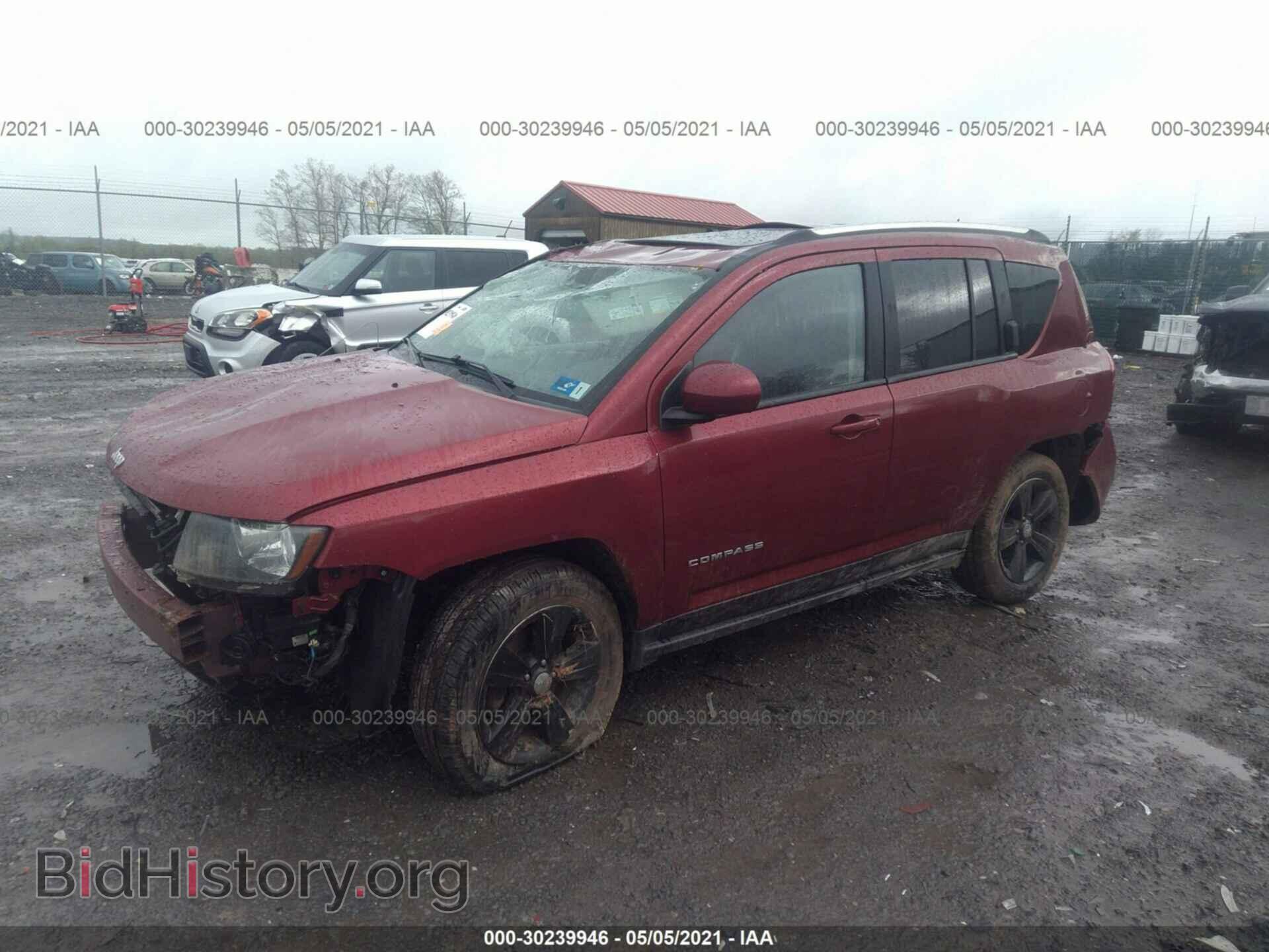 2014 JEEP COMPASS - VIN: 1C4NJDEB6ED884577 - Photo 2