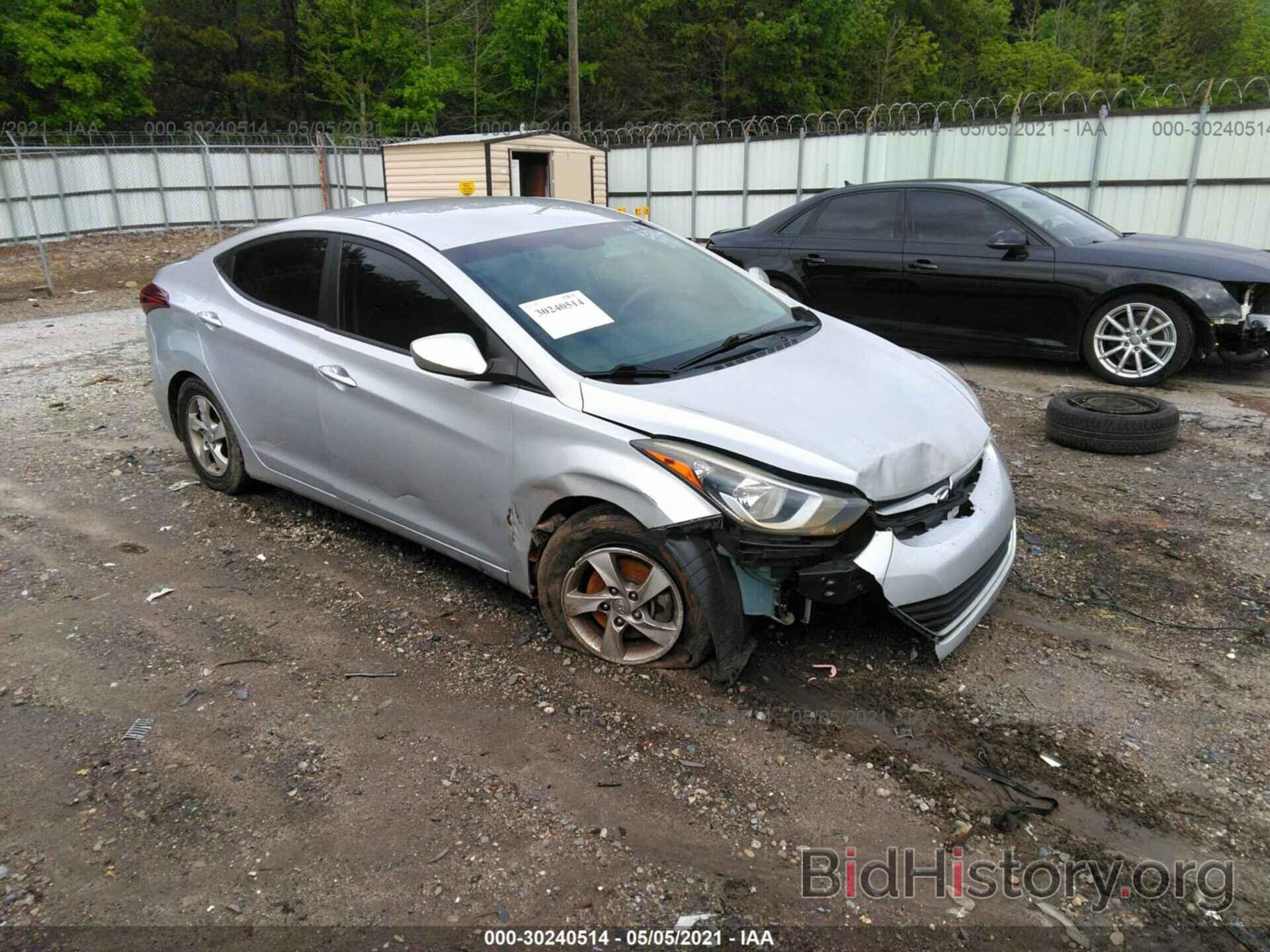 Фотография KMHDH4AE2EU189001 - HYUNDAI ELANTRA 2014