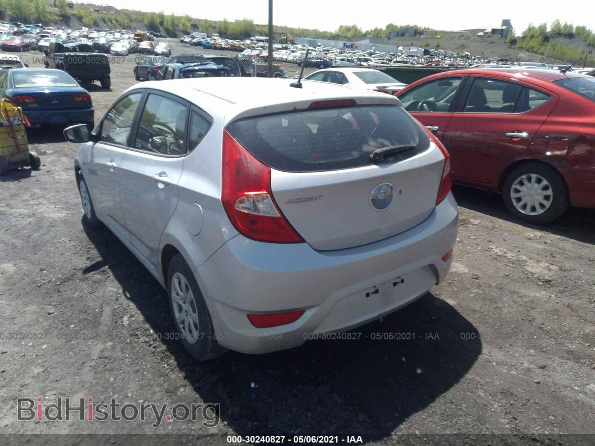 2012 HYUNDAI ACCENT - VIN: KMHCT5AE4CU051764 - Фото 3