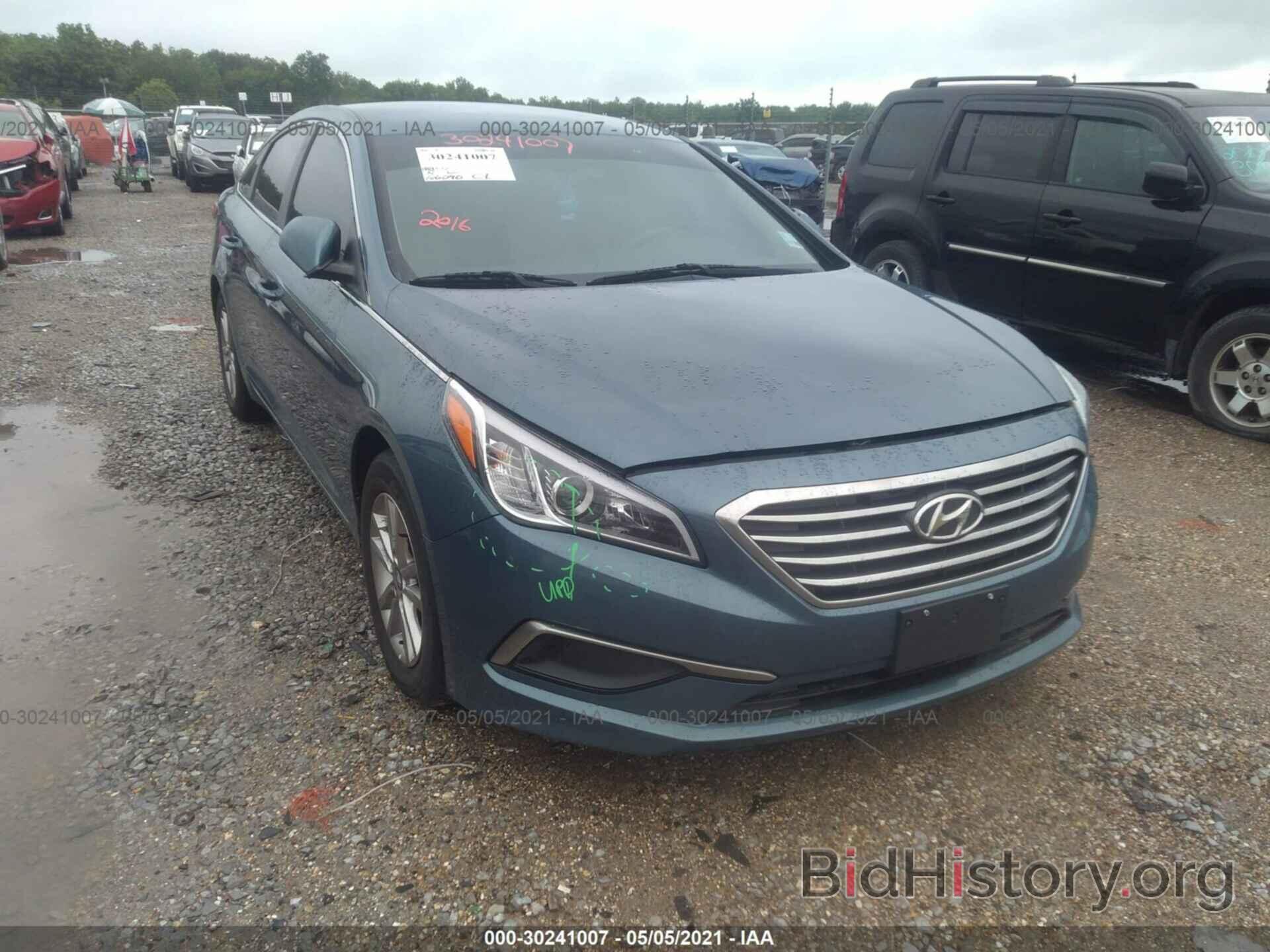 Фотография 5NPE24AF1GH337400 - HYUNDAI SONATA 2016