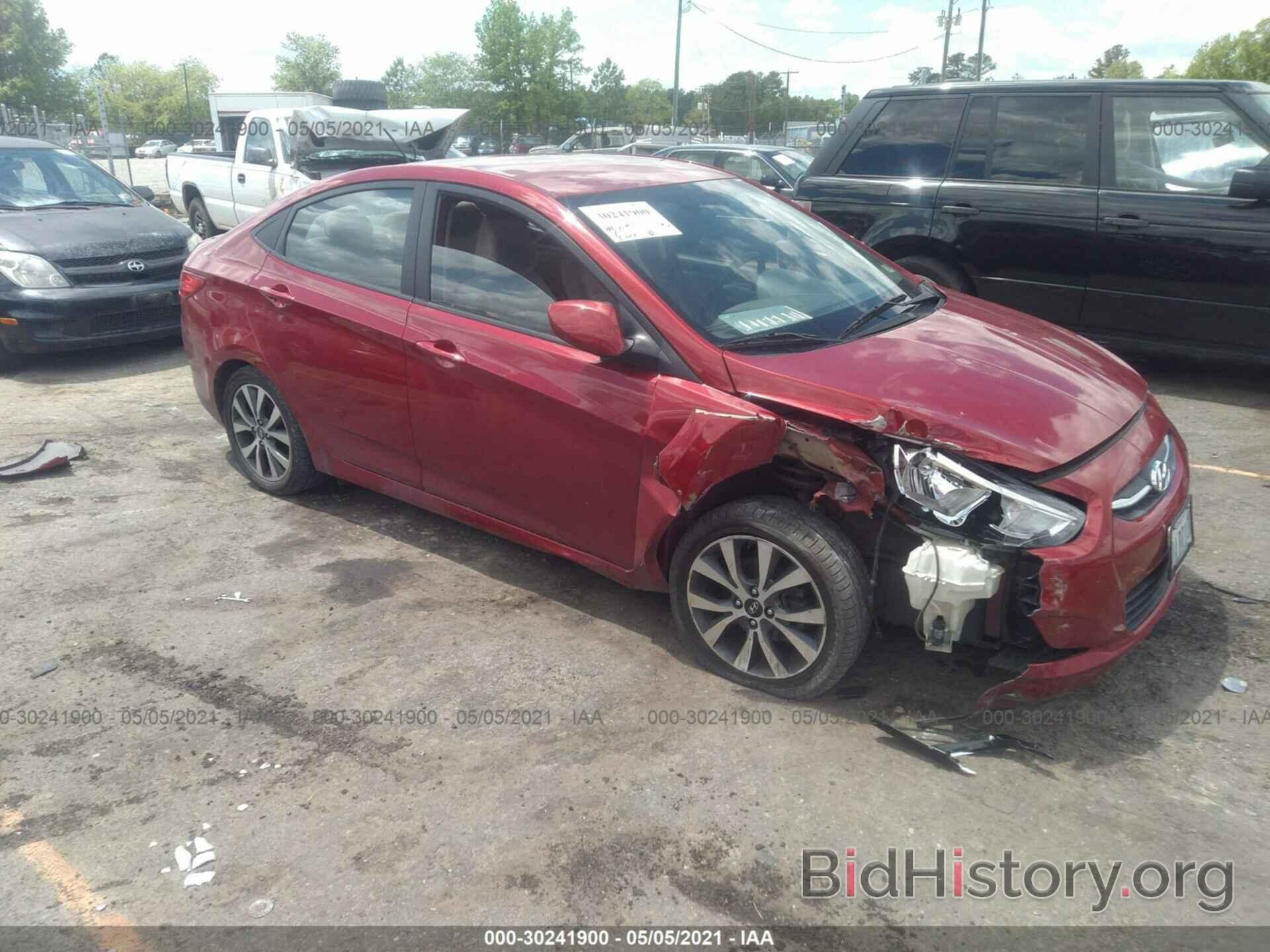 Photo KMHCT4AE2HU372168 - HYUNDAI ACCENT 2017