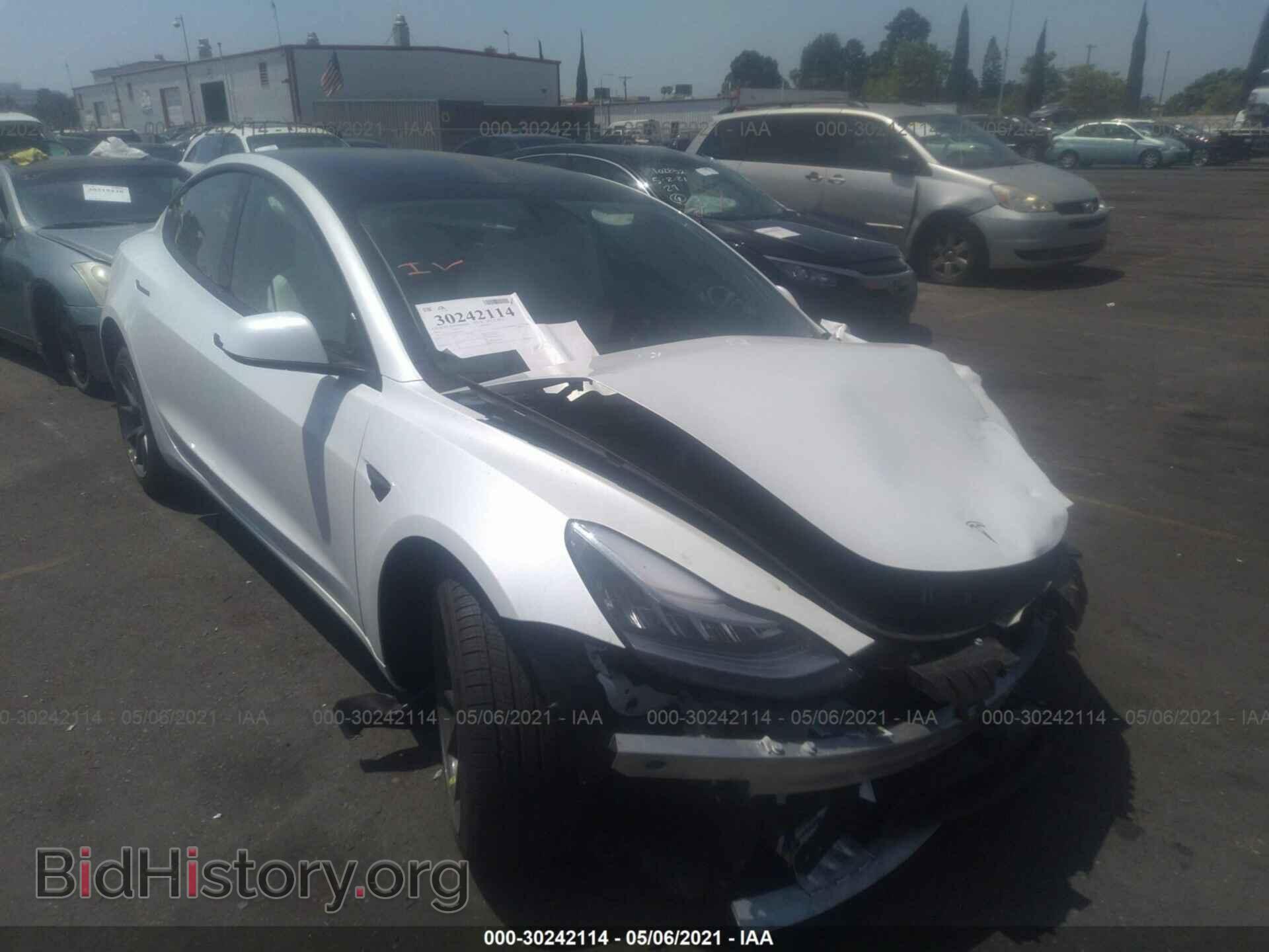 Photo 5YJ3E1EA7MF858871 - TESLA MODEL 3 2021