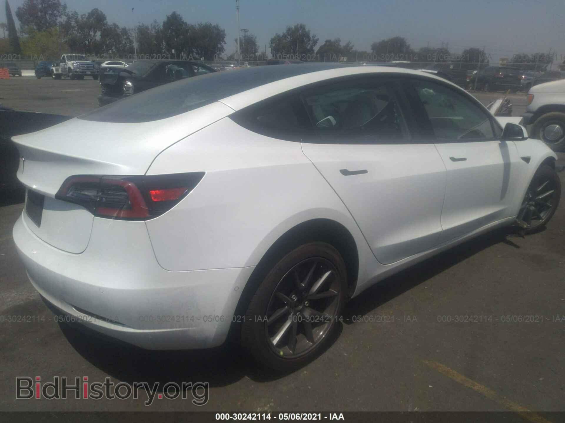 2021 TESLA MODEL 3 - VIN: 5YJ3E1EA7MF858871 - Фото 4