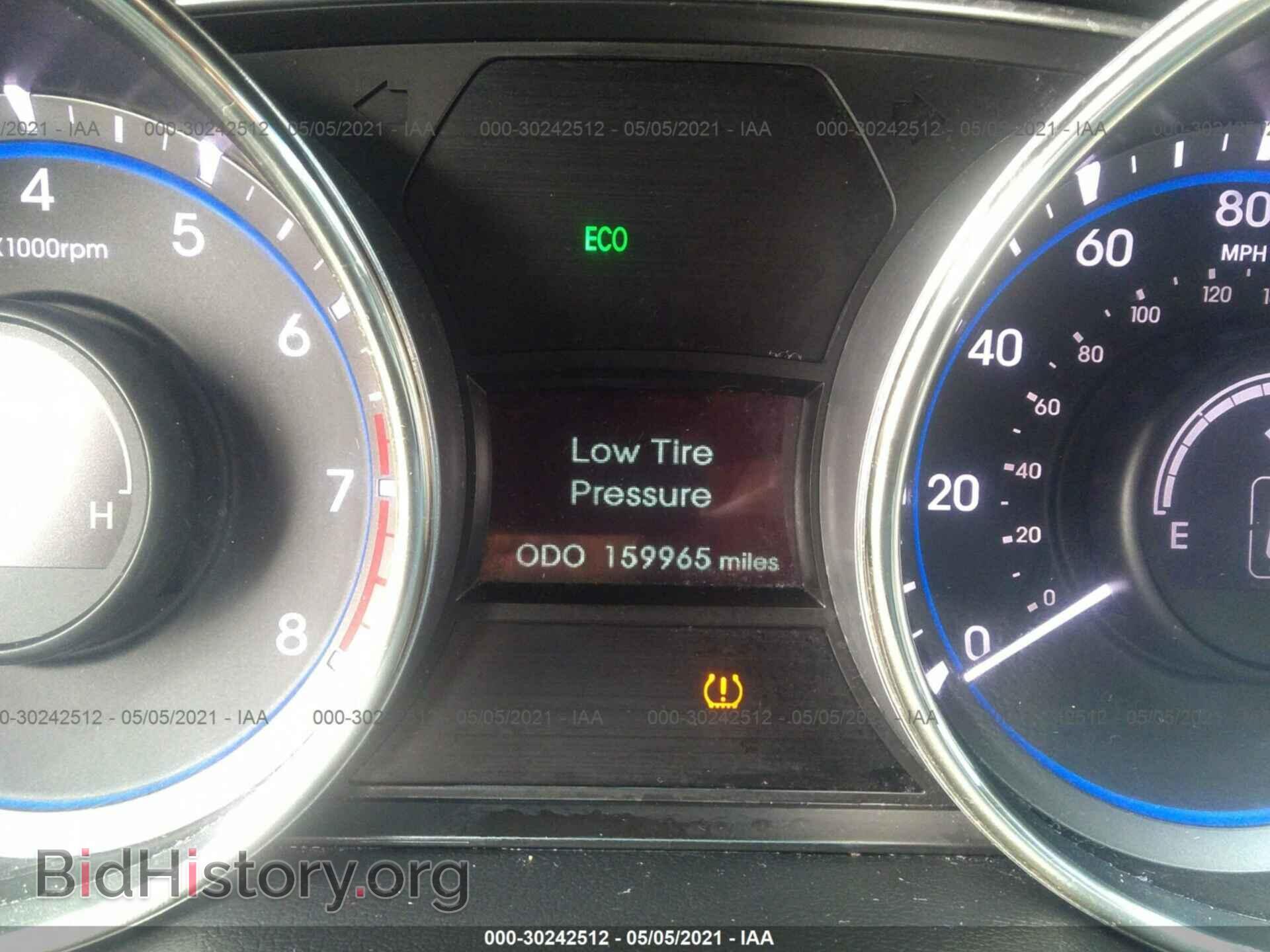 2012 HYUNDAI SONATA - VIN: 5NPEC4AC4CH444826 - Фото 7