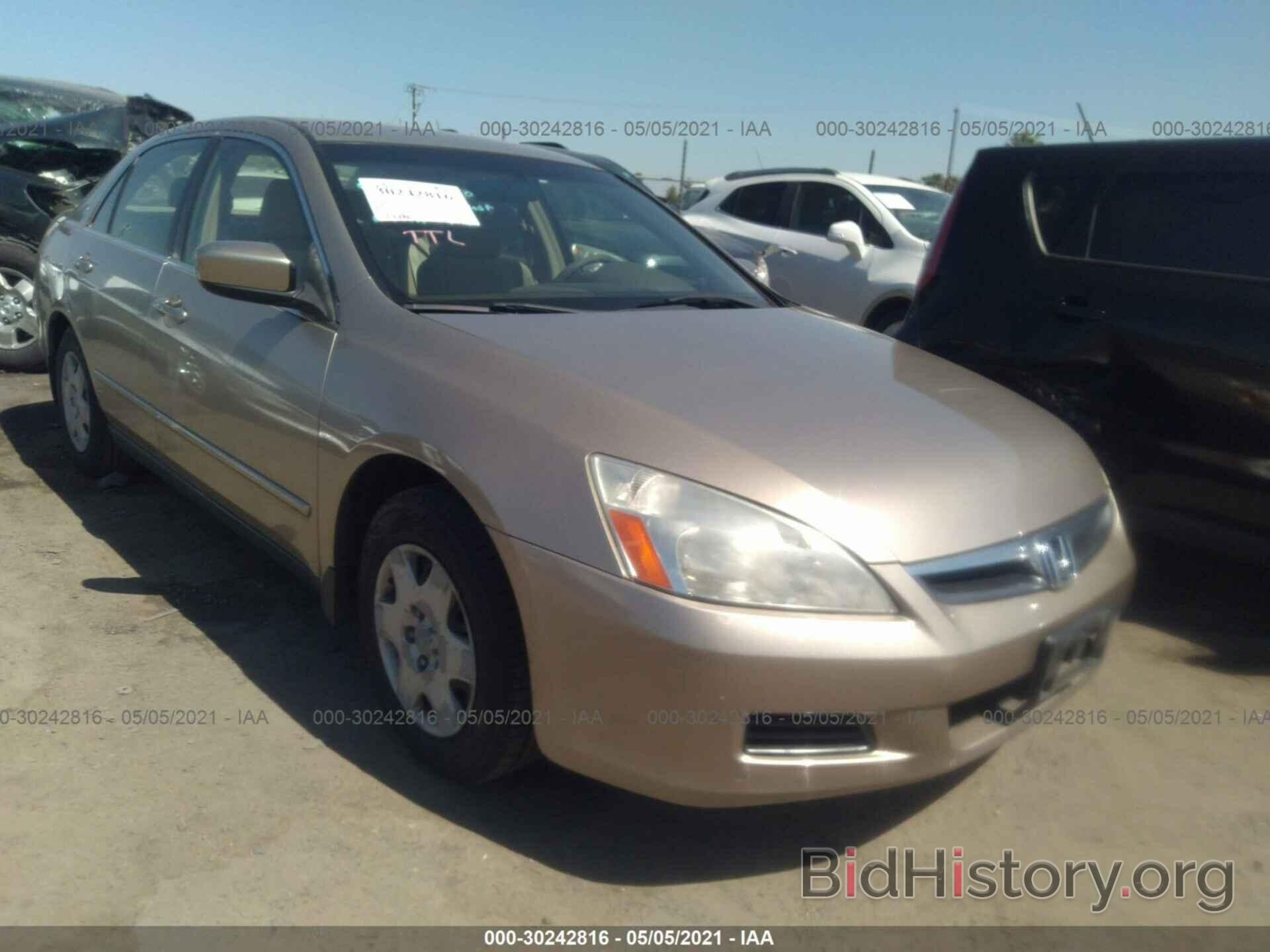 Photo JHMCM564X7C022815 - HONDA ACCORD SDN 2007