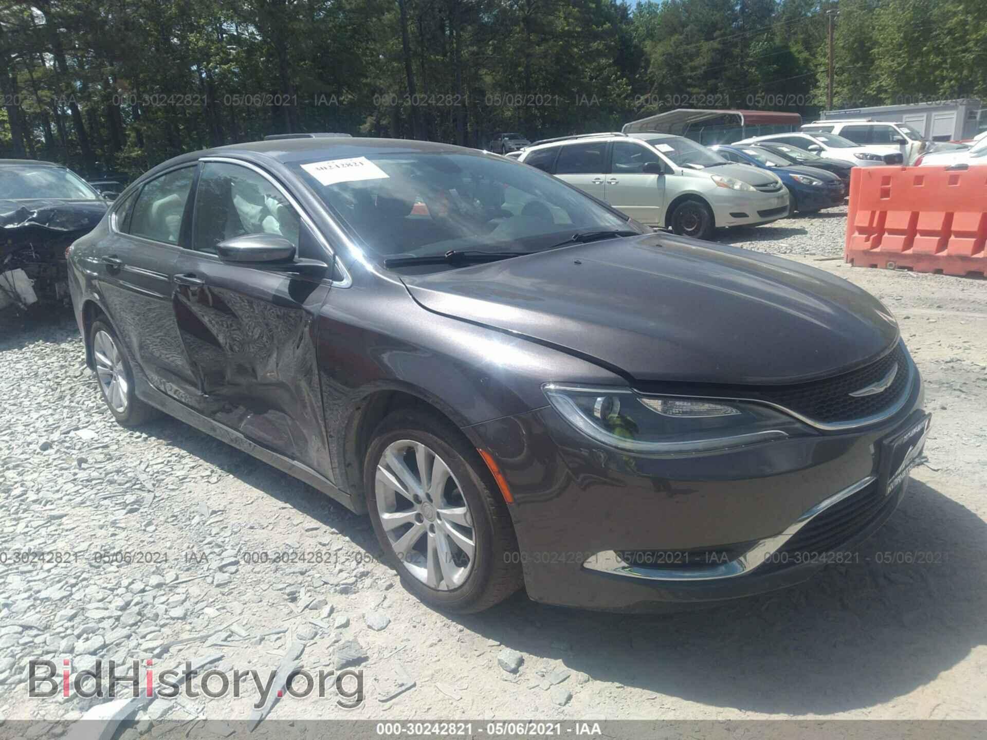 Фотография 1C3CCCAB6GN123664 - CHRYSLER 200 2016