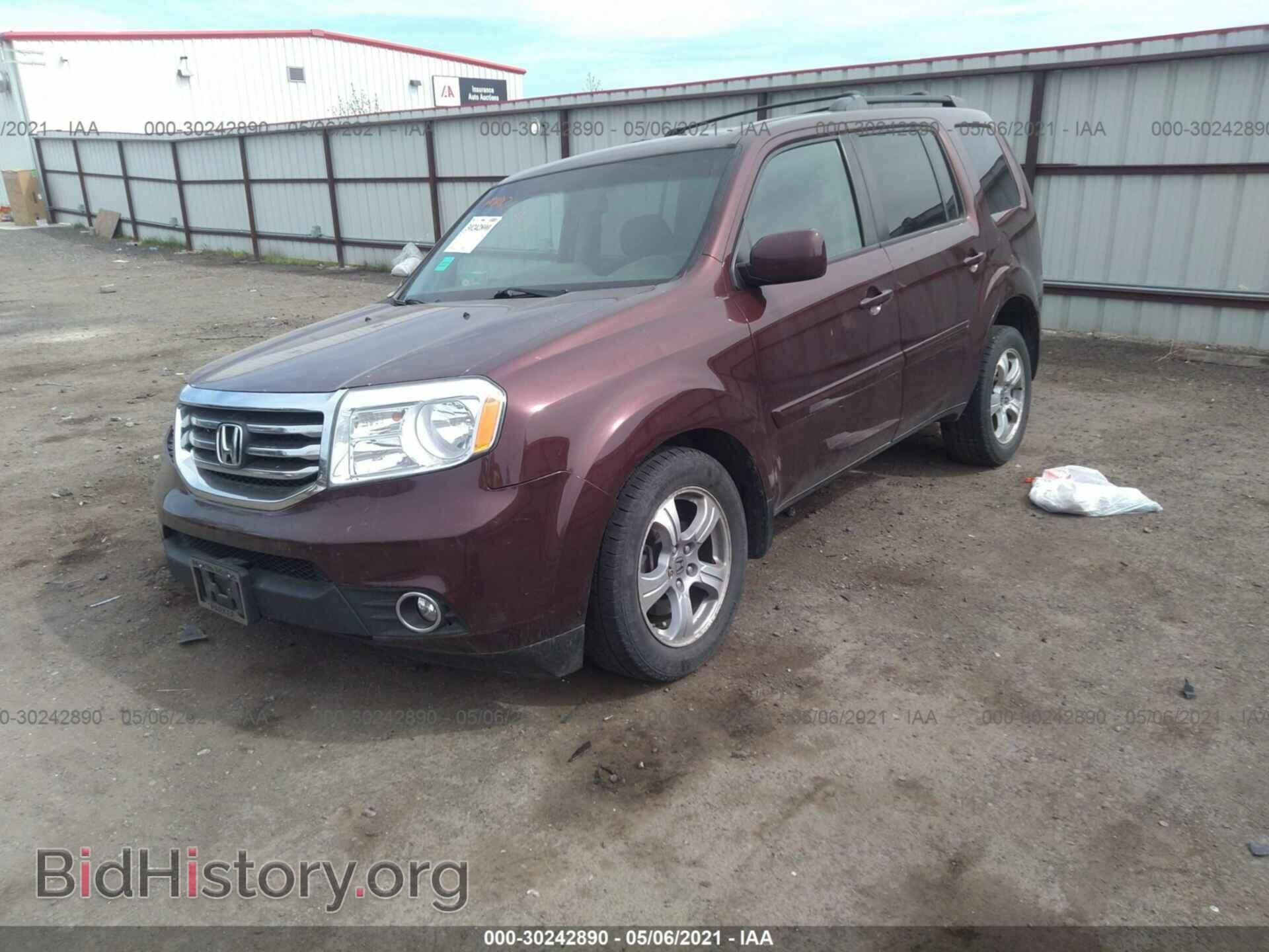 2013 HONDA PILOT - VIN: 5FNYF4H66DB018169 - Фото 2