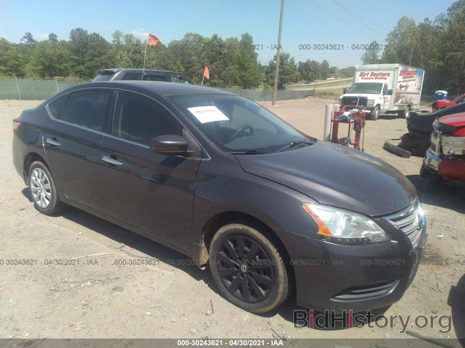 Photo 1N4AB7AP0EN852805 - NISSAN SENTRA 2014