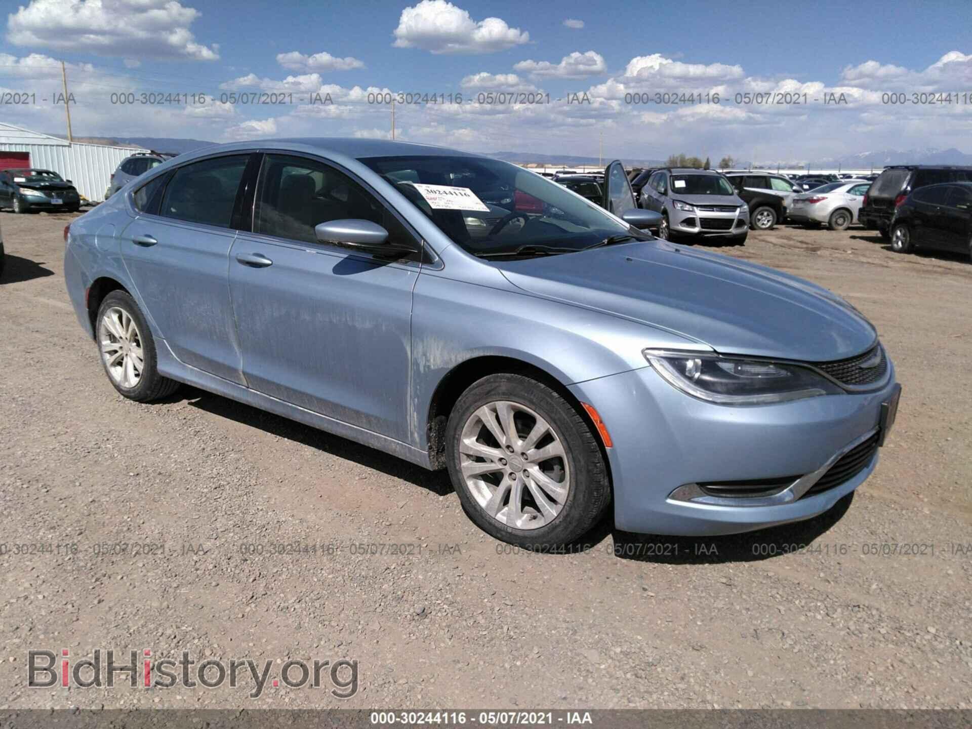 Фотография 1C3CCCAB6FN652904 - CHRYSLER 200 2015
