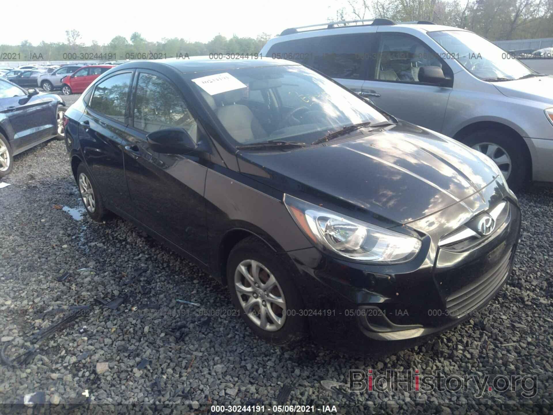 Photo KMHCT4AE3DU586144 - HYUNDAI ACCENT 2013