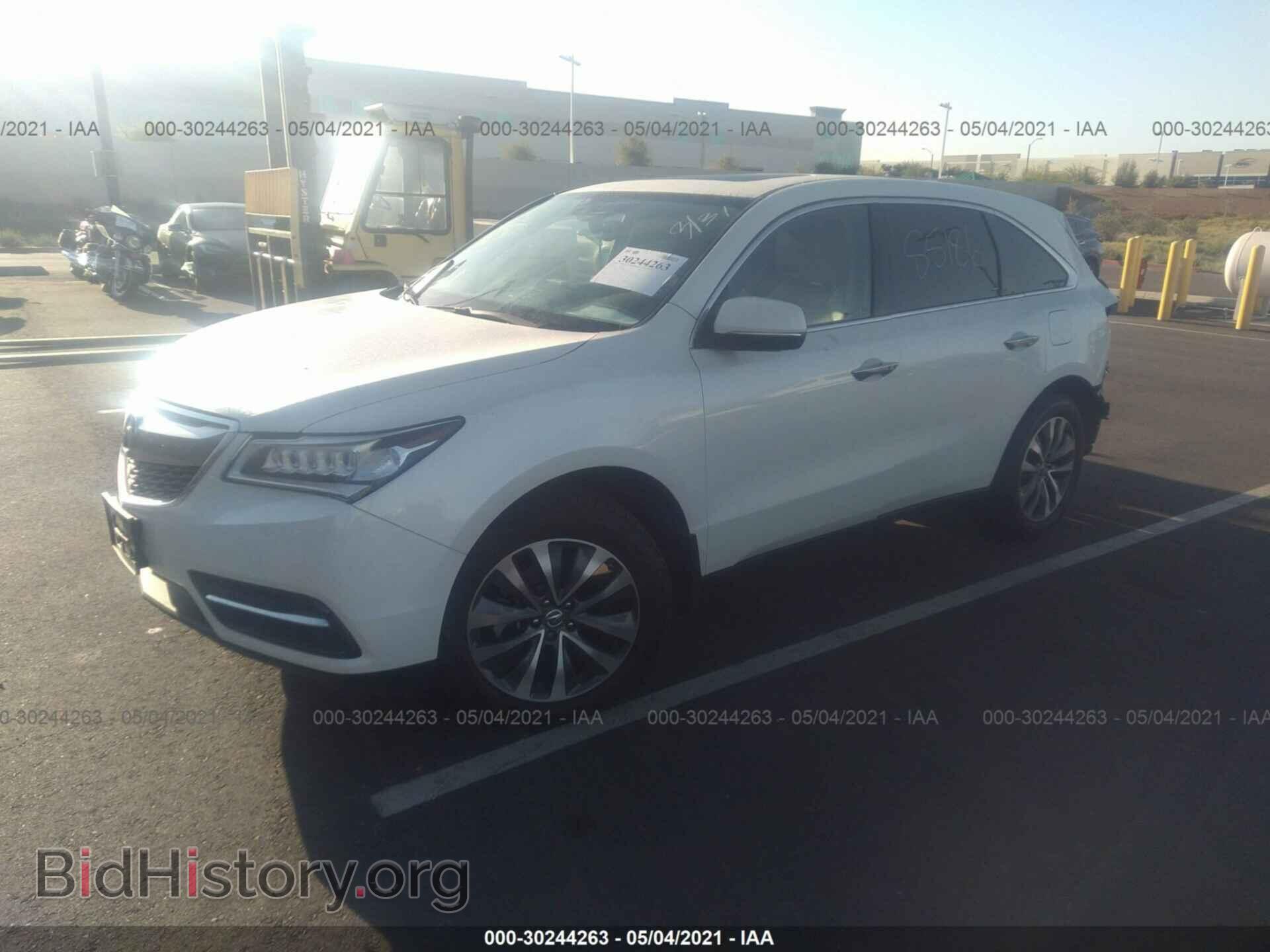 2015 ACURA MDX - VIN: 5FRYD3H41FB010934 - Photo 2