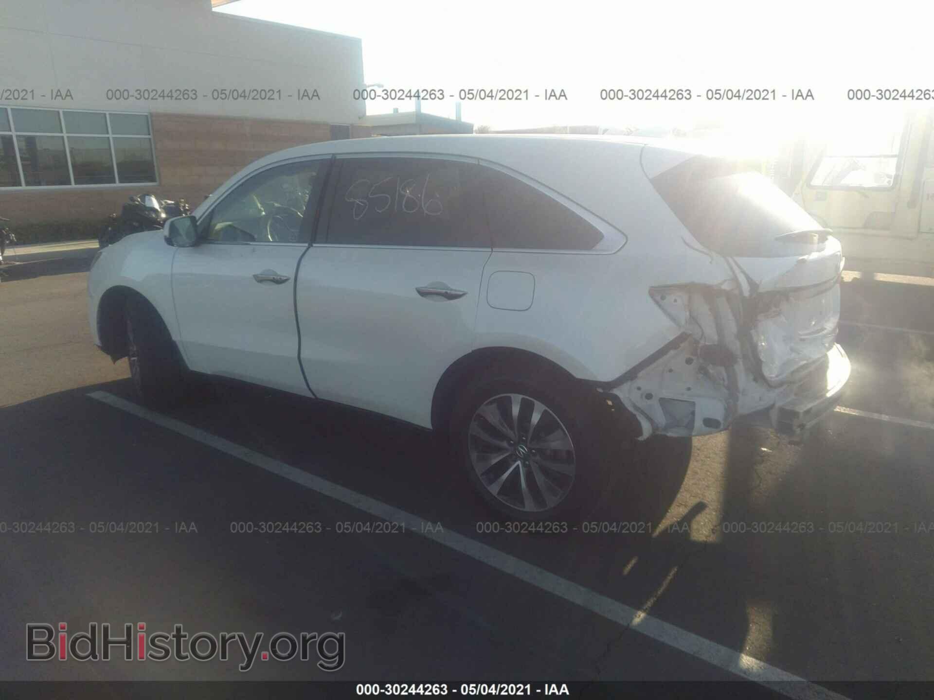2015 ACURA MDX - VIN: 5FRYD3H41FB010934 - Photo 3