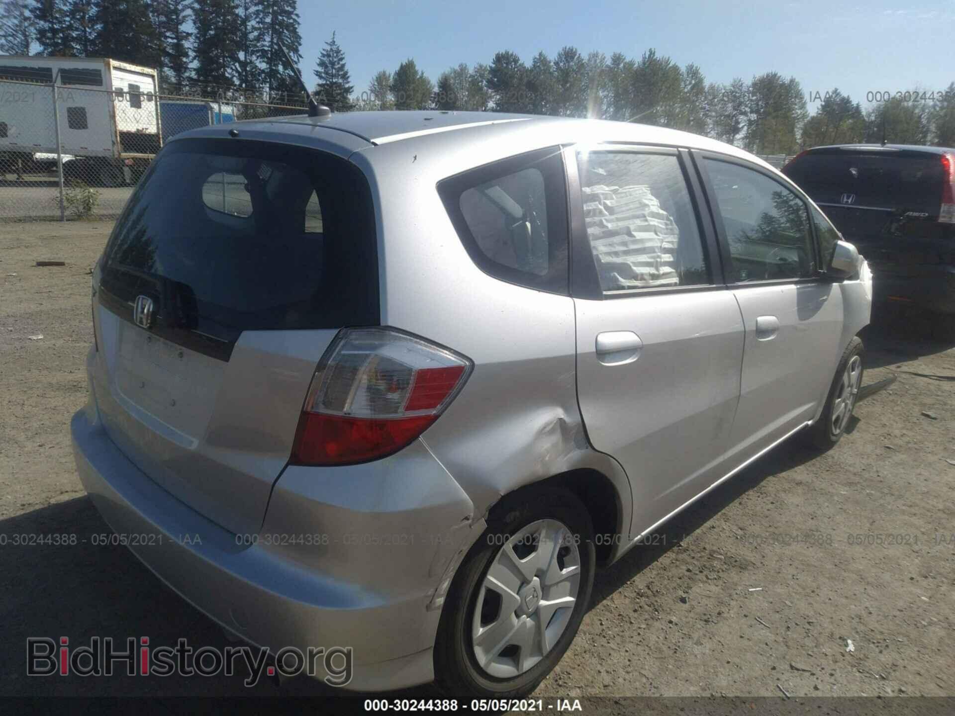 2013 HONDA FIT - VIN: JHMGE8H38DC021663 - Photo 4