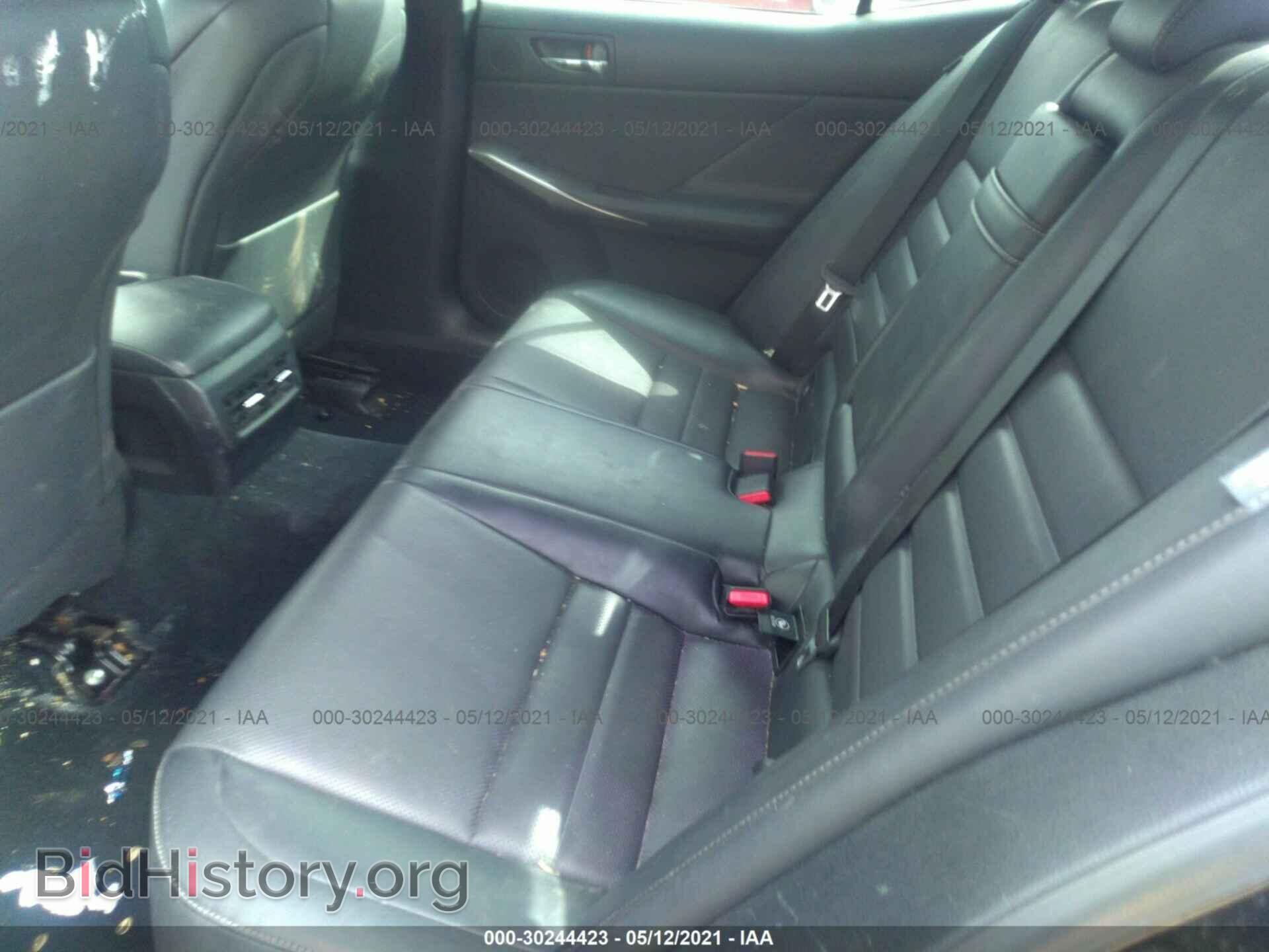2014 LEXUS IS 350 - VIN: JTHBE1D26E5002579 - Фото 8
