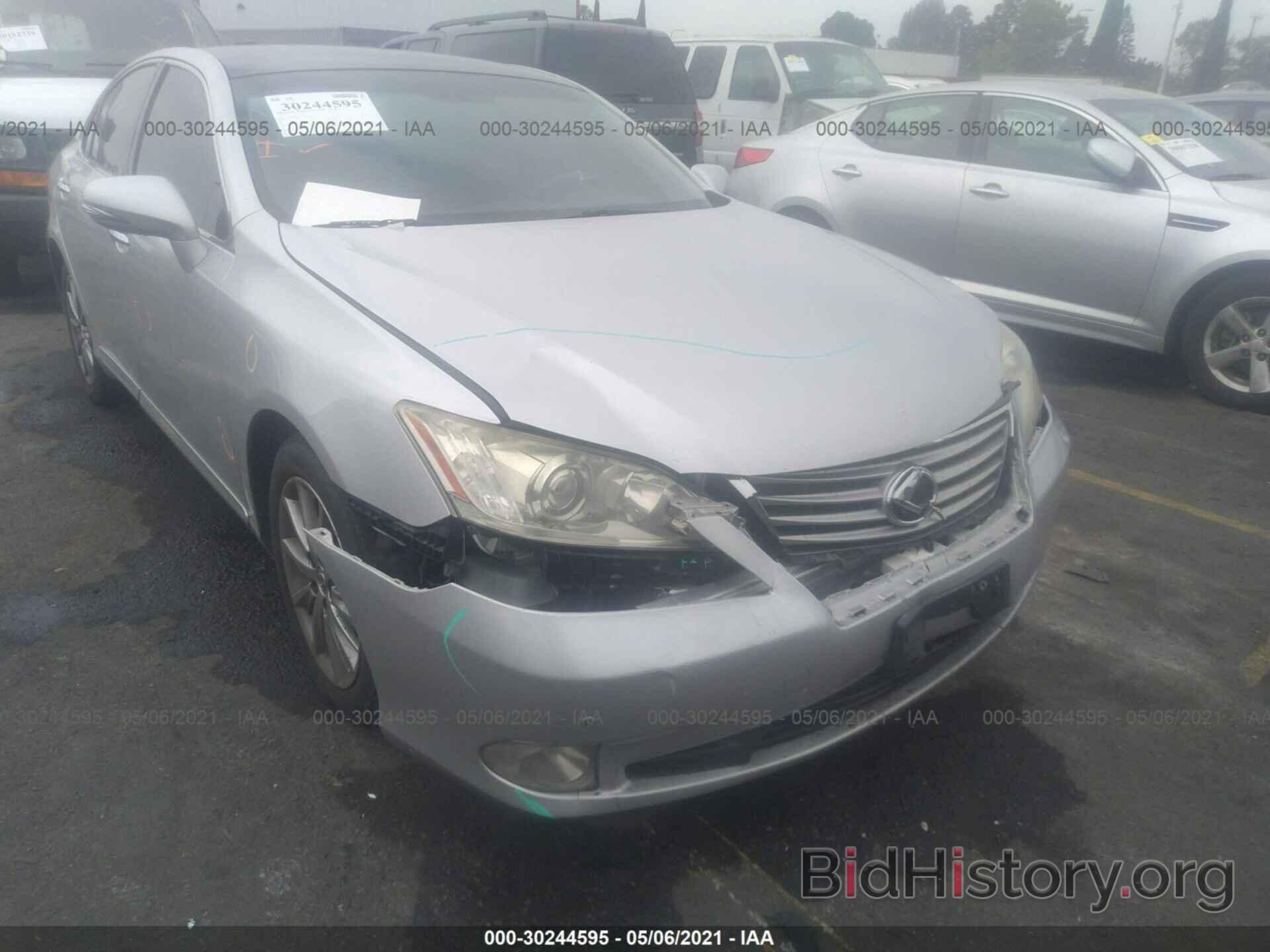 Photo JTHBK1EG4B2452960 - LEXUS ES 350 2011