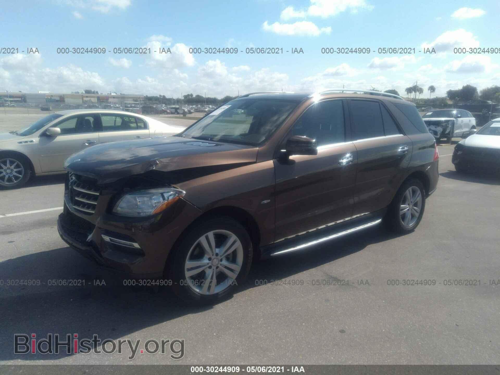 2012 MERCEDES-BENZ M-CLASS - VIN: 4JGDA2EB8CA083904 - Photo 2