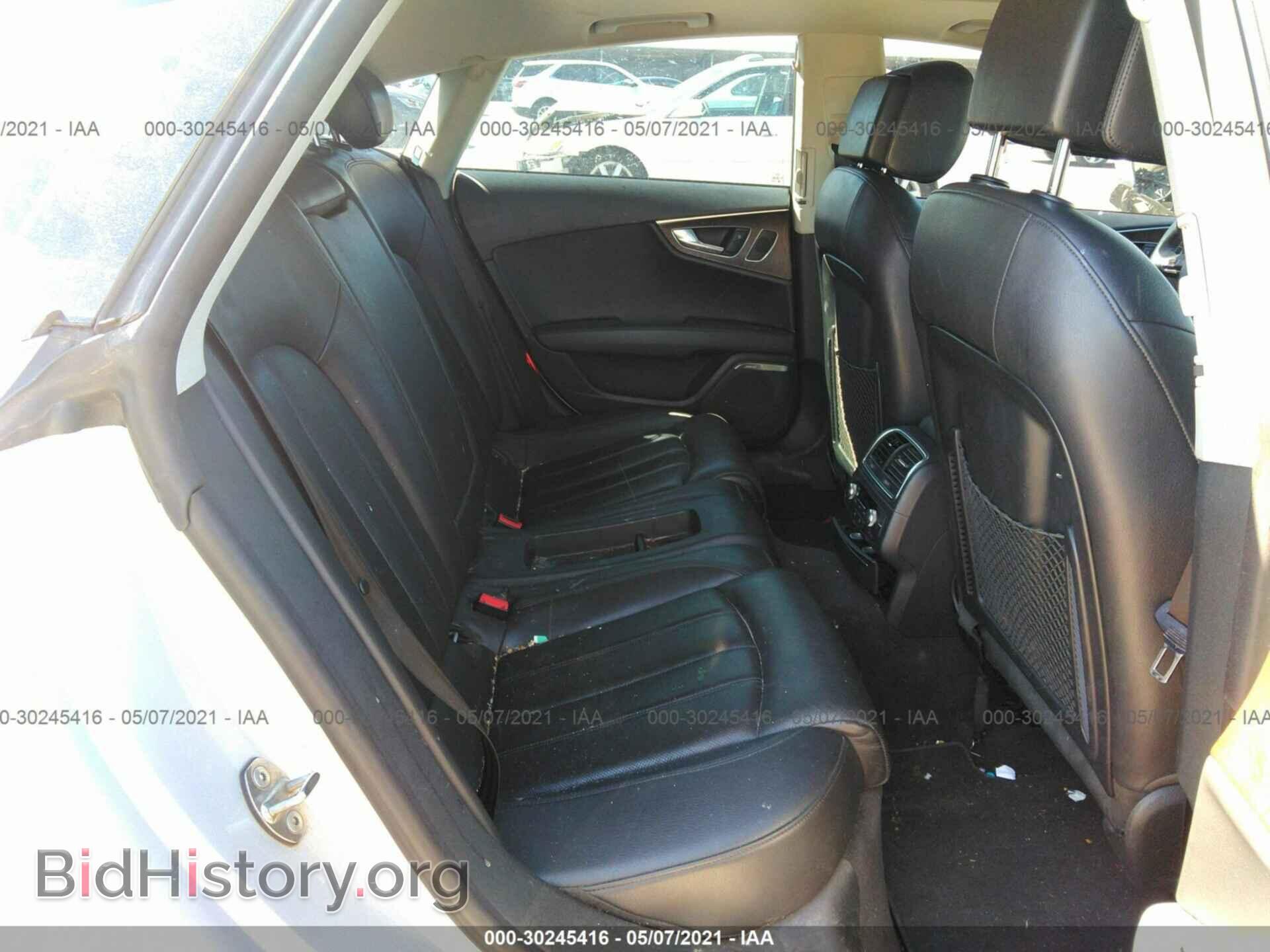2013 AUDI A7 - VIN: WAU2GAFC8DN061470 - Фото 8