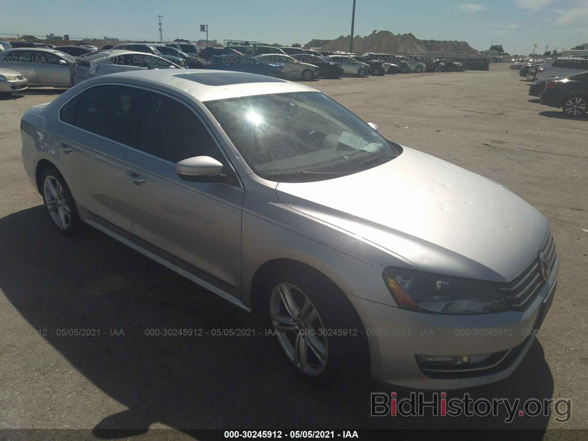 Photo 1VWCN7A36EC057886 - VOLKSWAGEN PASSAT 2014