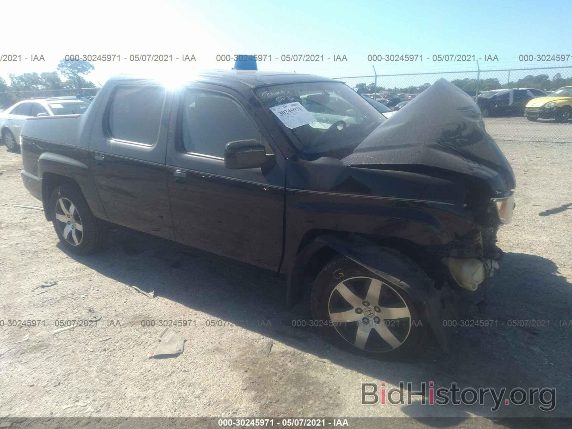 Фотография 5FPYK1F64EB013834 - HONDA RIDGELINE 2014