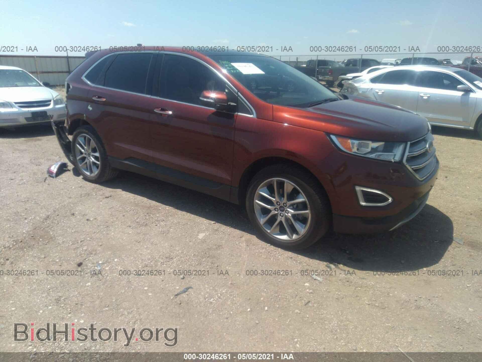 Фотография 2FMPK3K97FBB26767 - FORD EDGE 2015