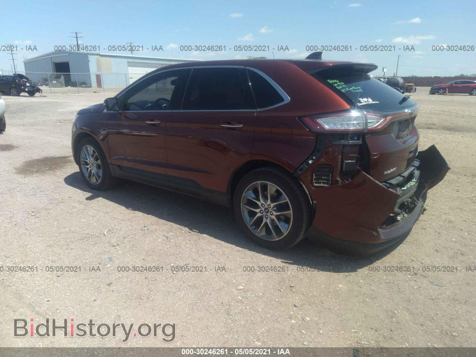 2015 FORD EDGE - VIN: 2FMPK3K97FBB26767 - Фото 3