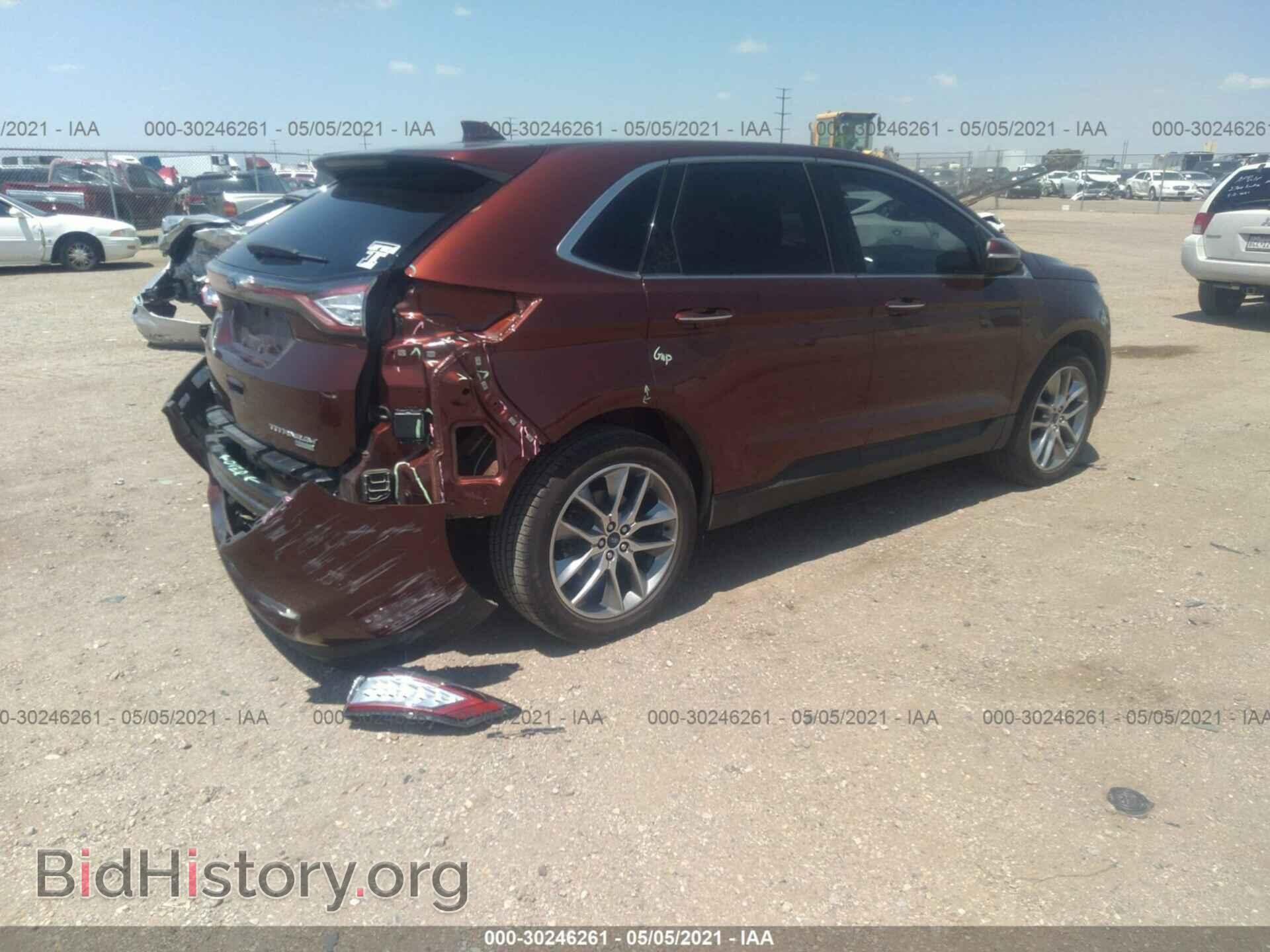 2015 FORD EDGE - VIN: 2FMPK3K97FBB26767 - Фото 4