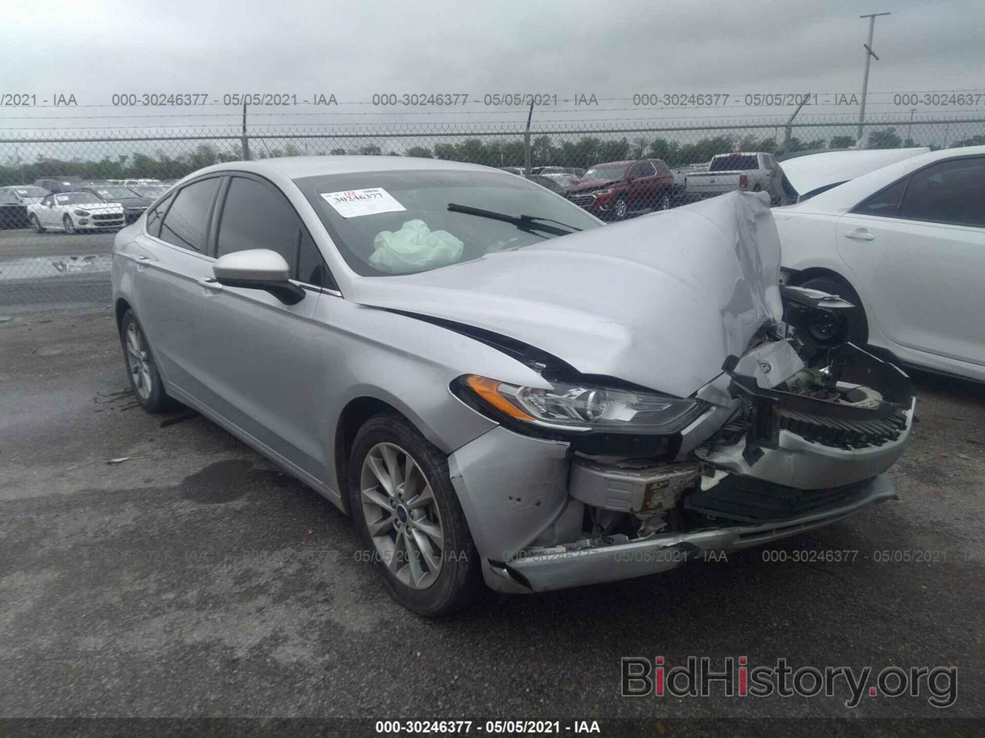 Photo 3FA6P0H77HR116496 - FORD FUSION 2017