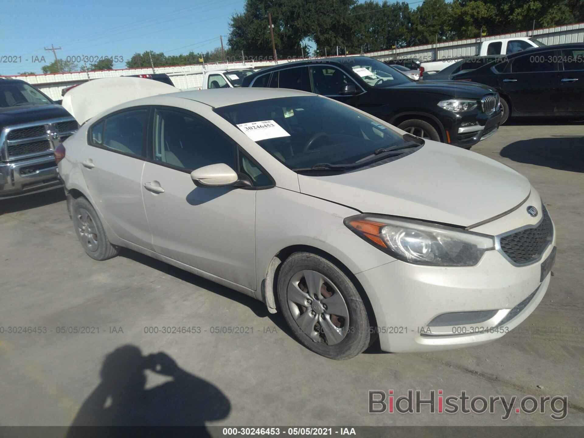 Photo KNAFK4A63E5130344 - KIA FORTE 2014