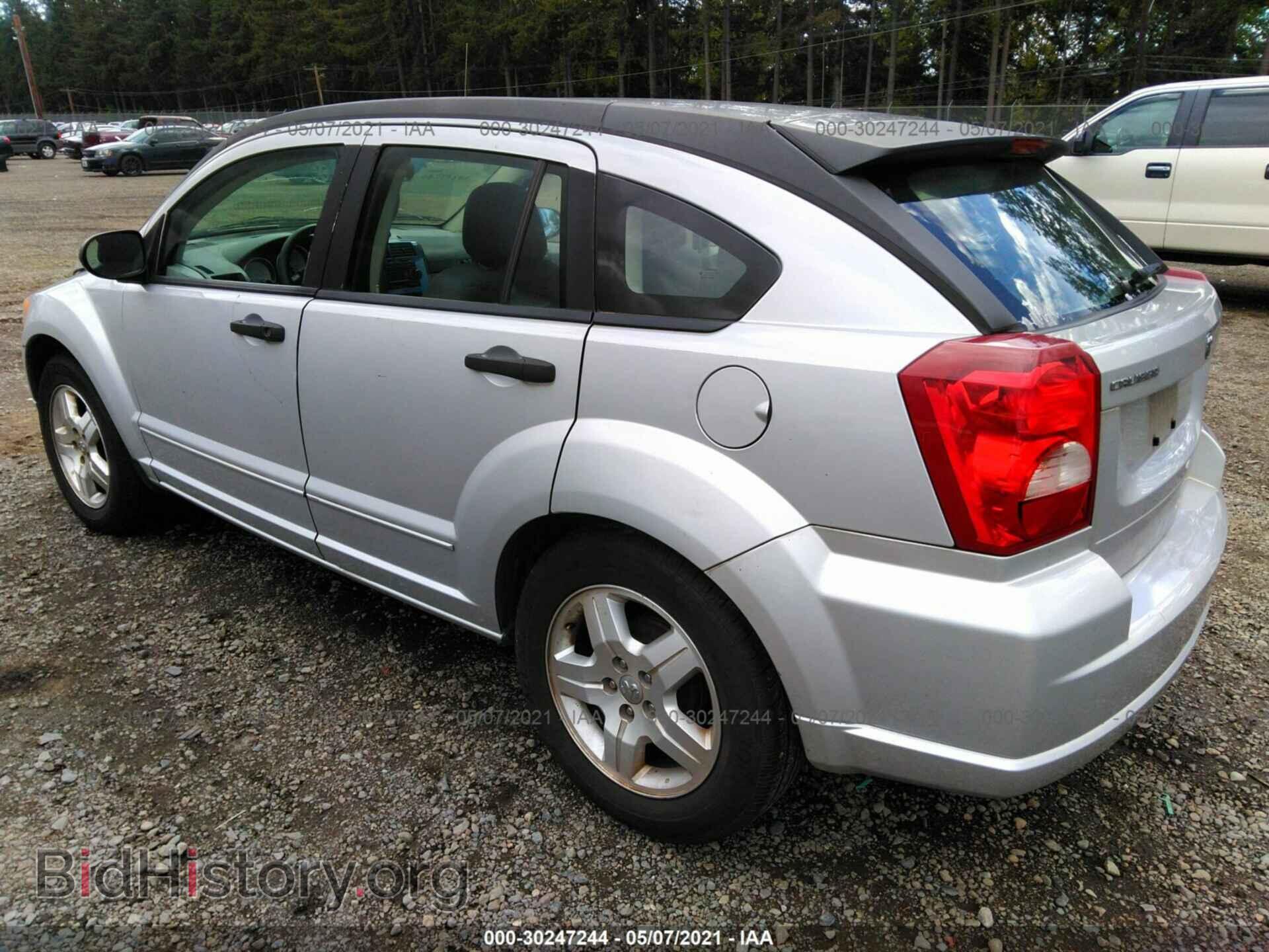 2007 DODGE CALIBER - VIN: 1B3HB48B17D592801 - Фото 3