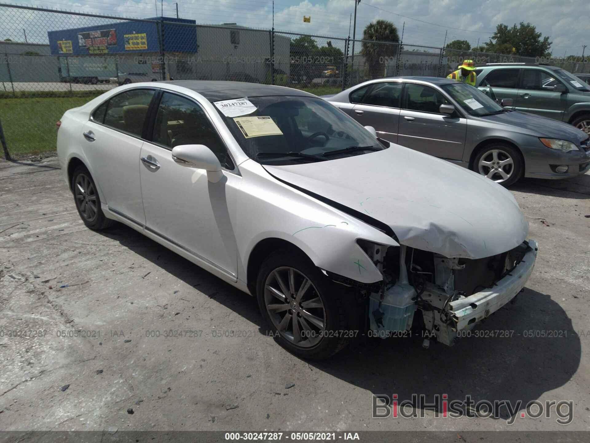 Photo JTHBK1EG9A2379096 - LEXUS ES 350 2010