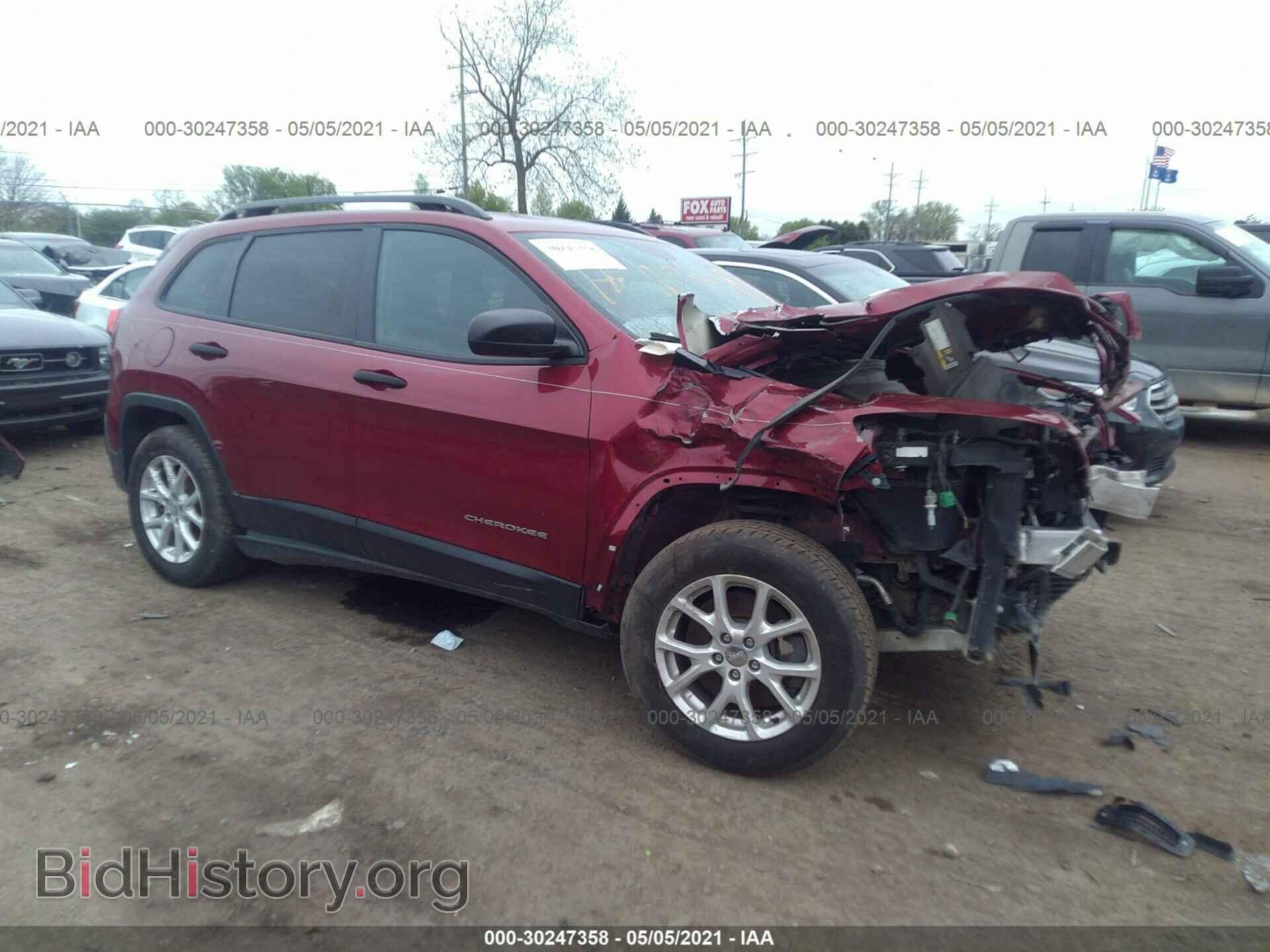 Фотография 1C4PJMAB8GW228015 - JEEP CHEROKEE 2016