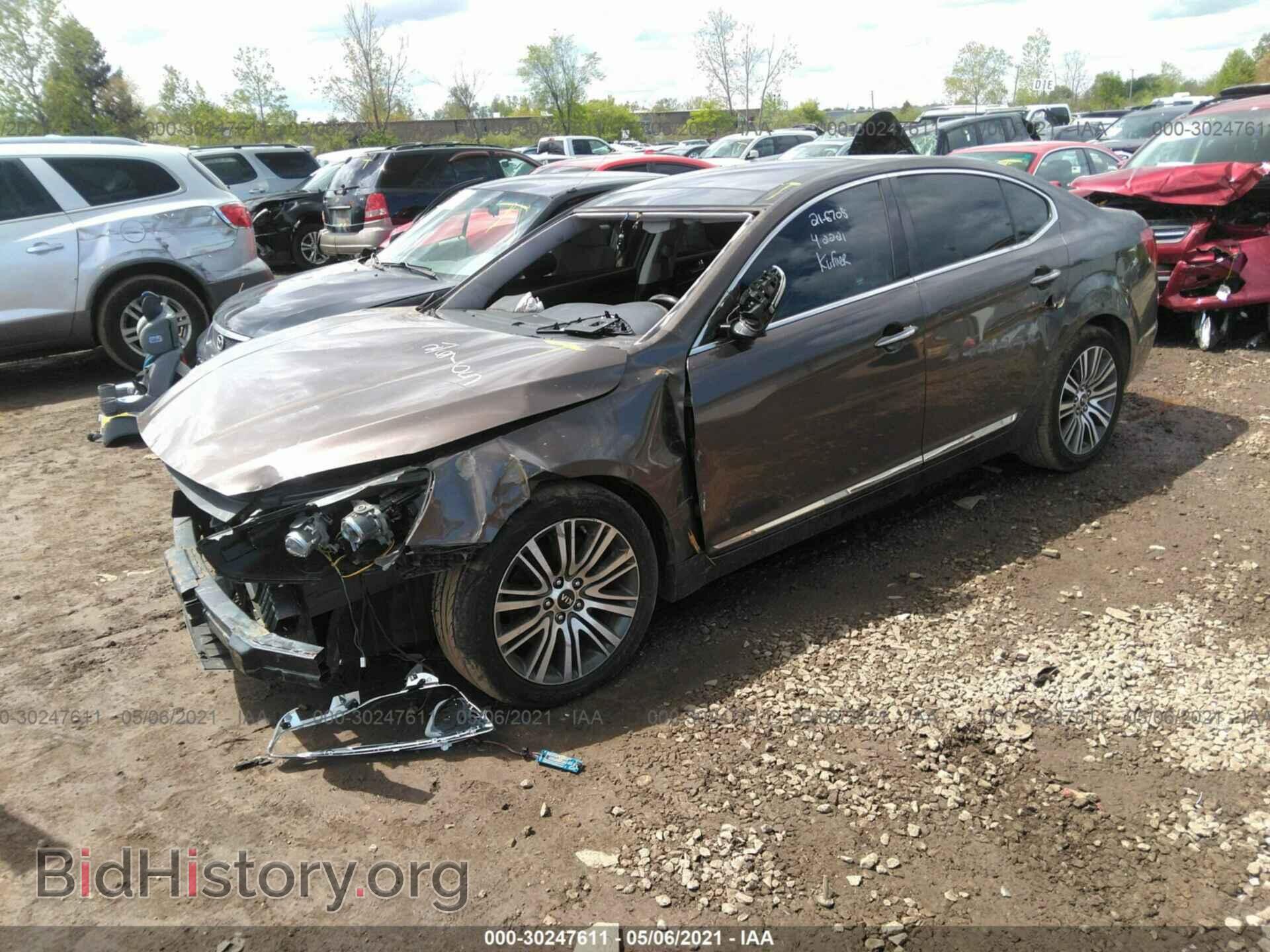 2014 KIA CADENZA - VIN: KNALN4D72E5144377 - Фото 2