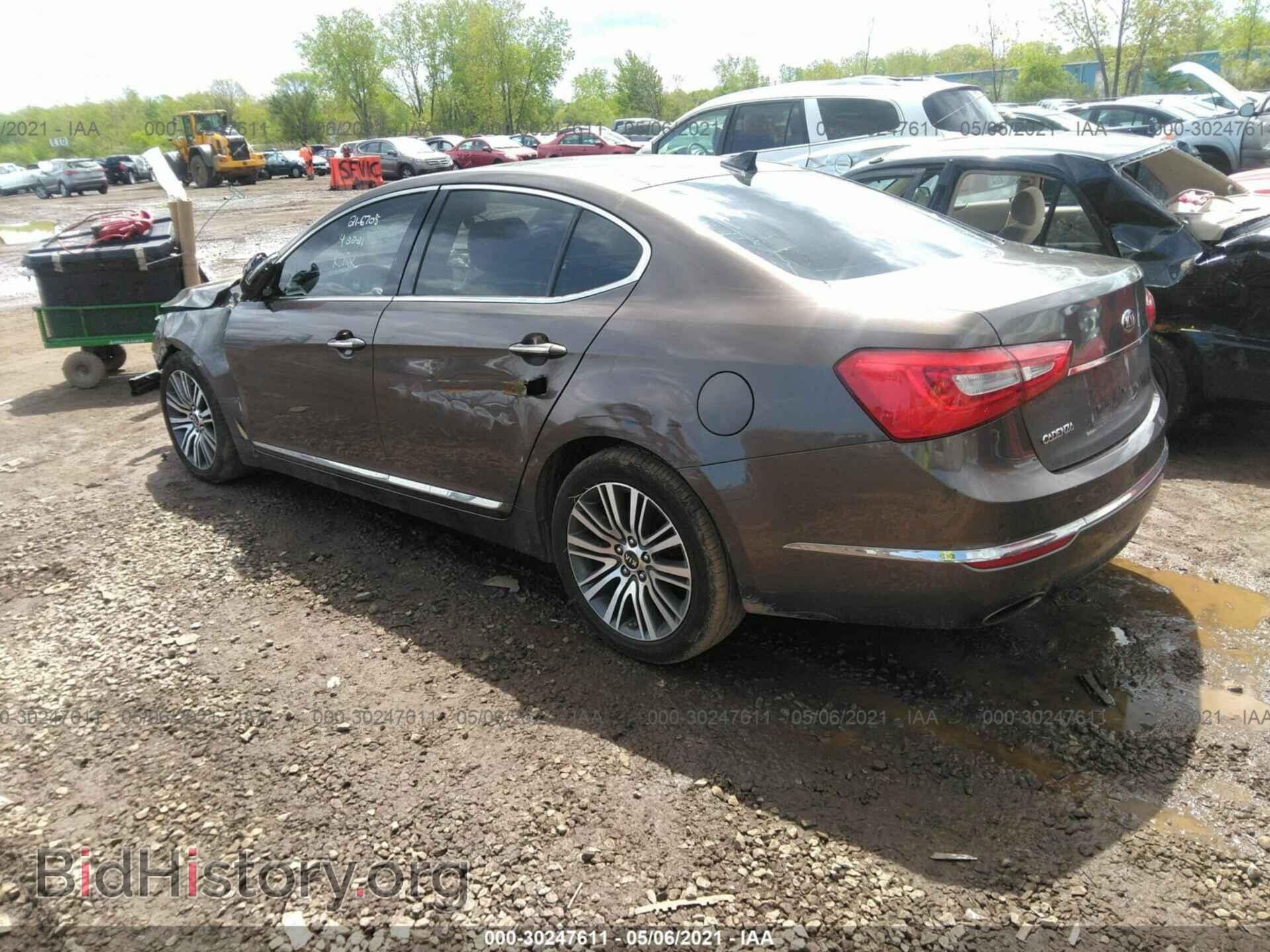 2014 KIA CADENZA - VIN: KNALN4D72E5144377 - Фото 3