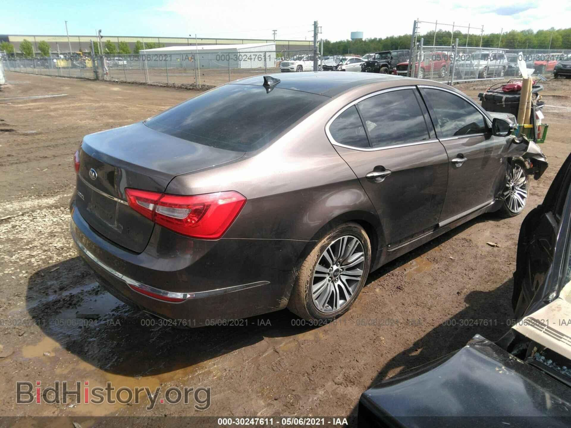 2014 KIA CADENZA - VIN: KNALN4D72E5144377 - Фото 4