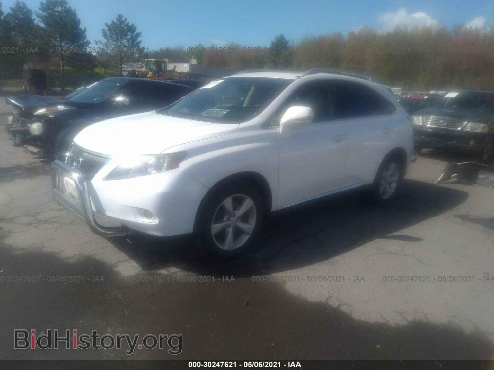 2010 LEXUS RX 350 - VIN: 2T2BK1BA3AC026142 - Фото 2